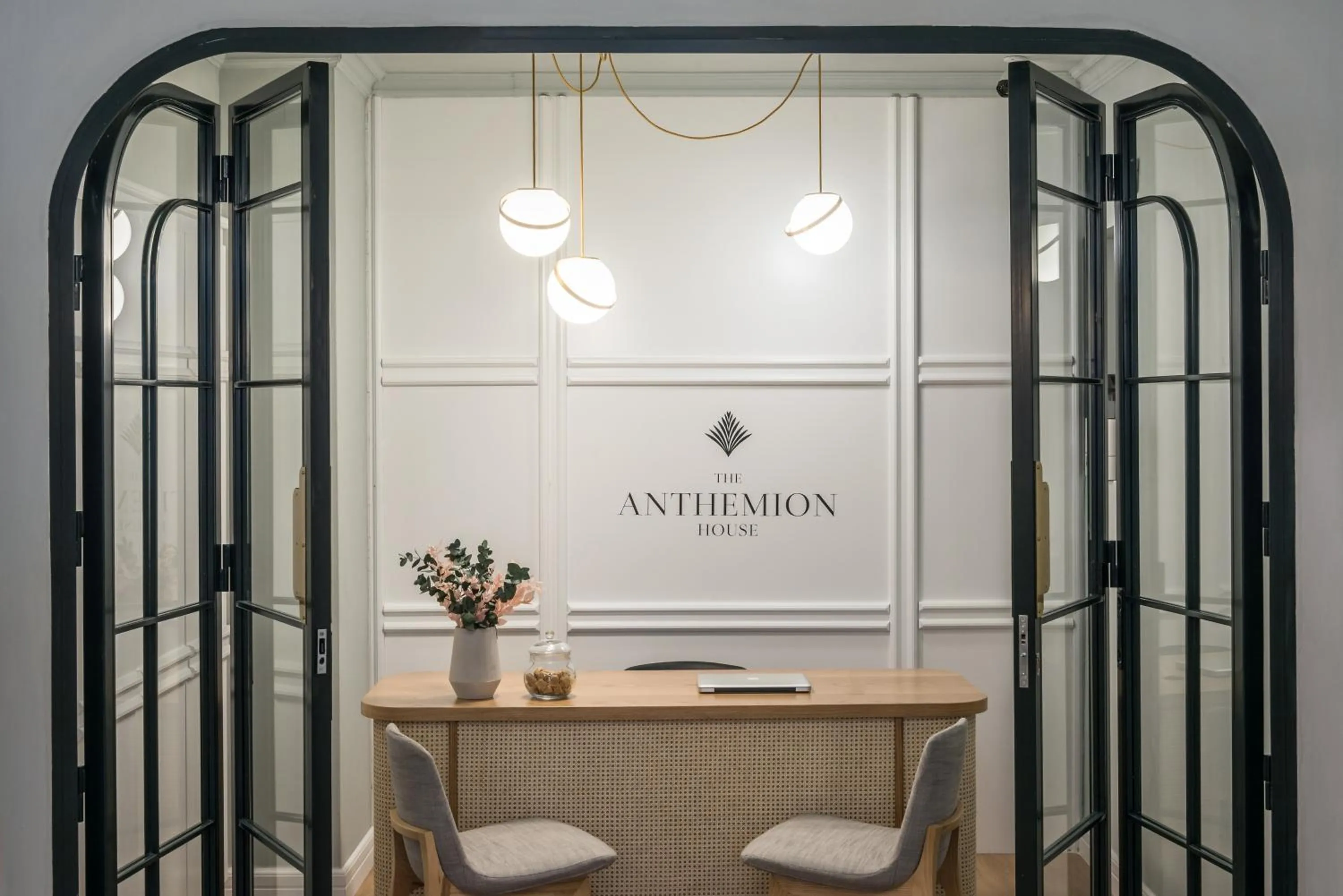 Lobby or reception in The Anthemion House