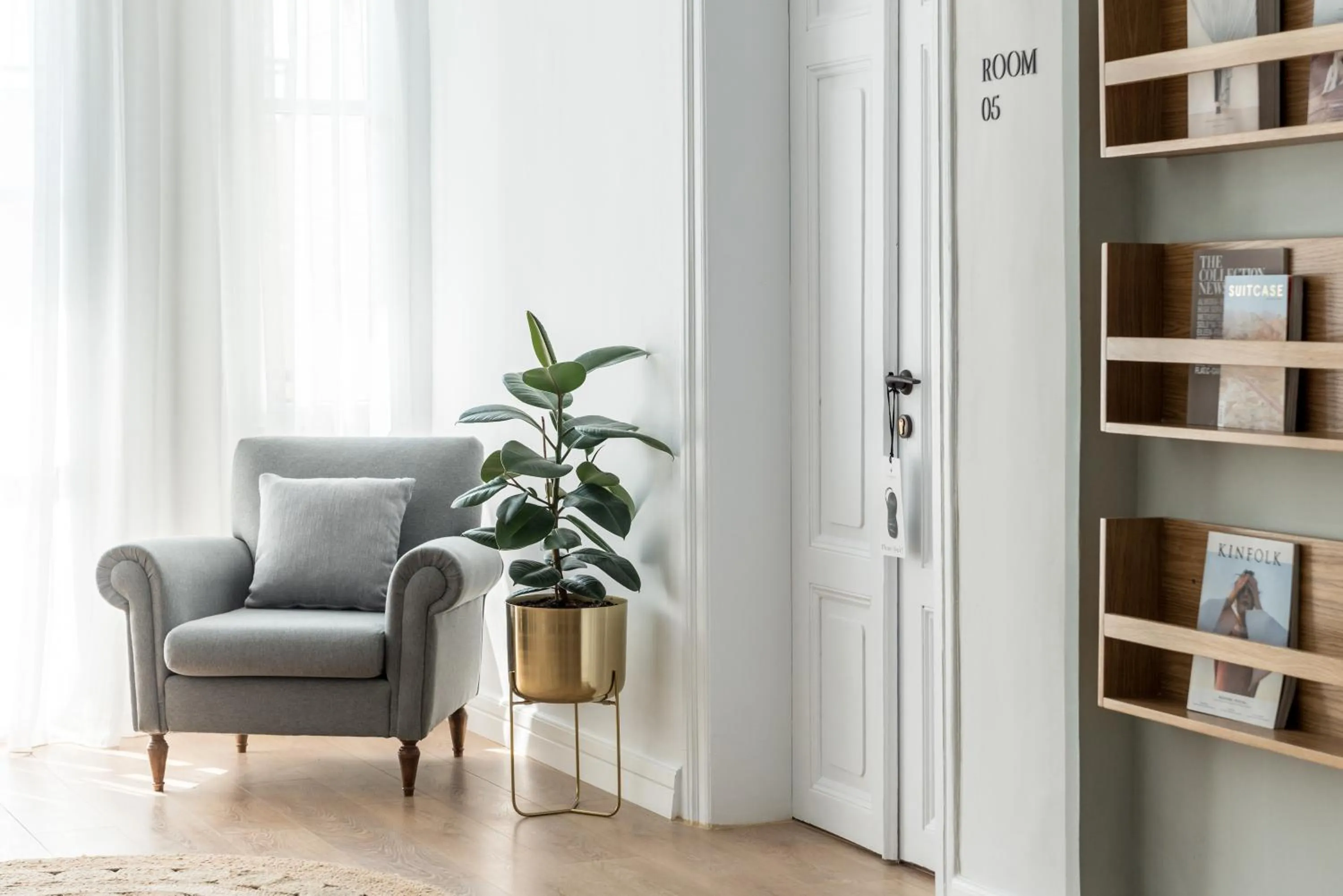 Lobby or reception in The Anthemion House