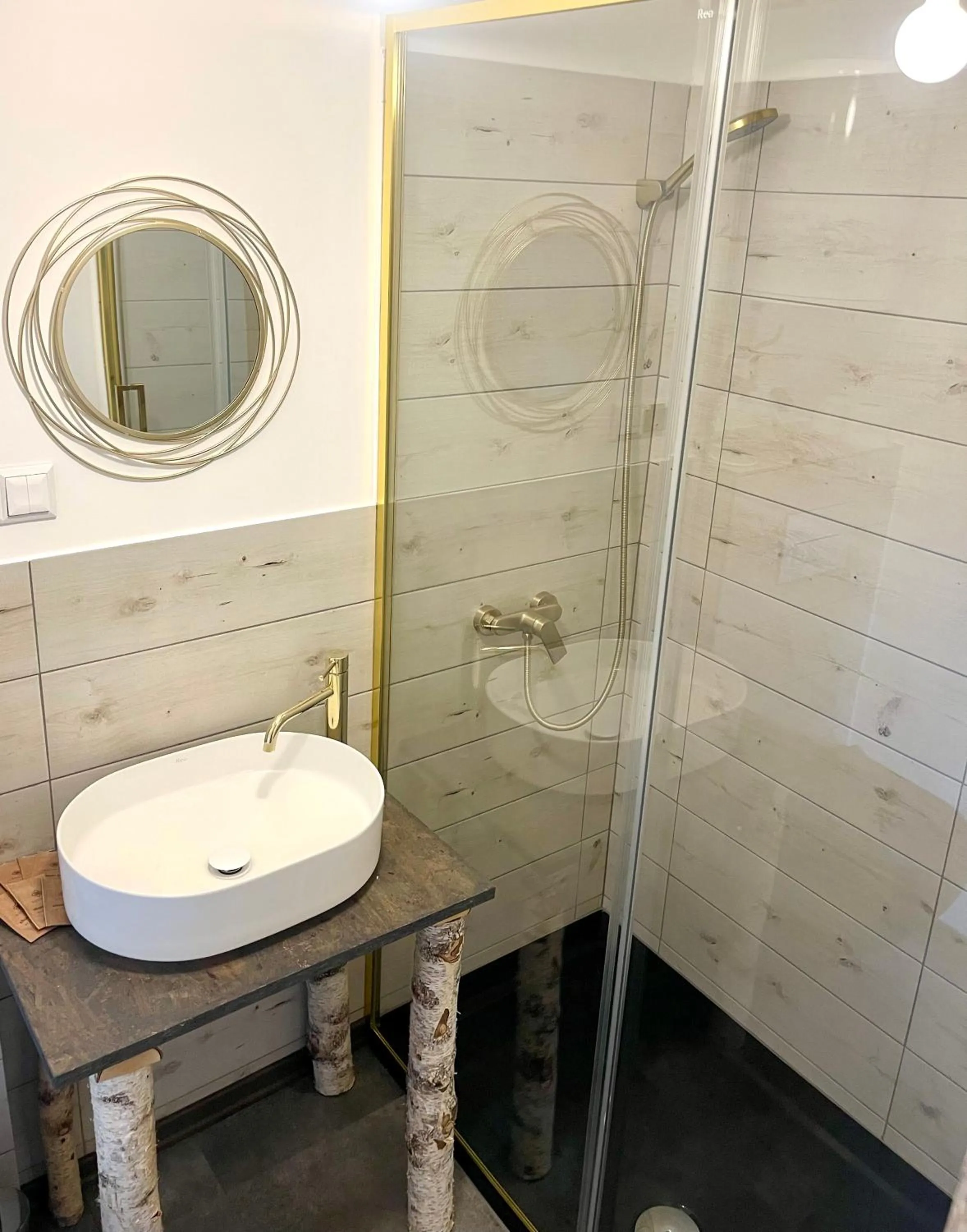 Shower in Hostel PrzyMorze