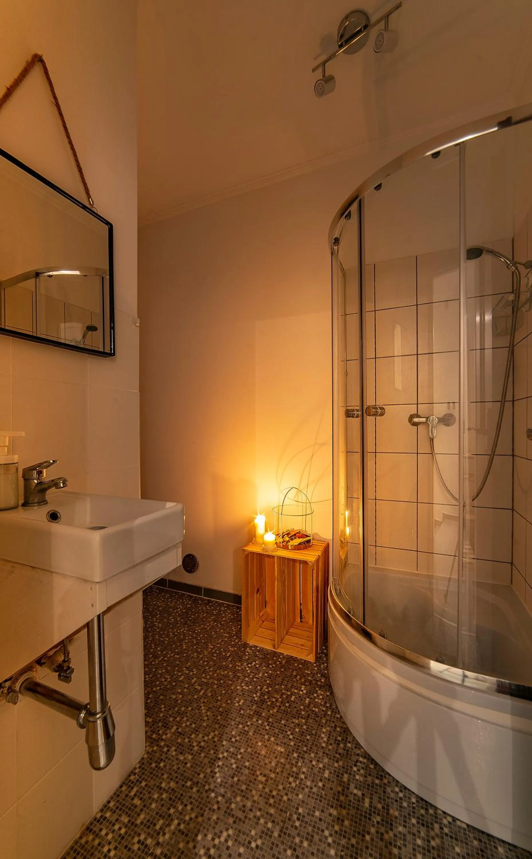 Bathroom in Hostel PrzyMorze