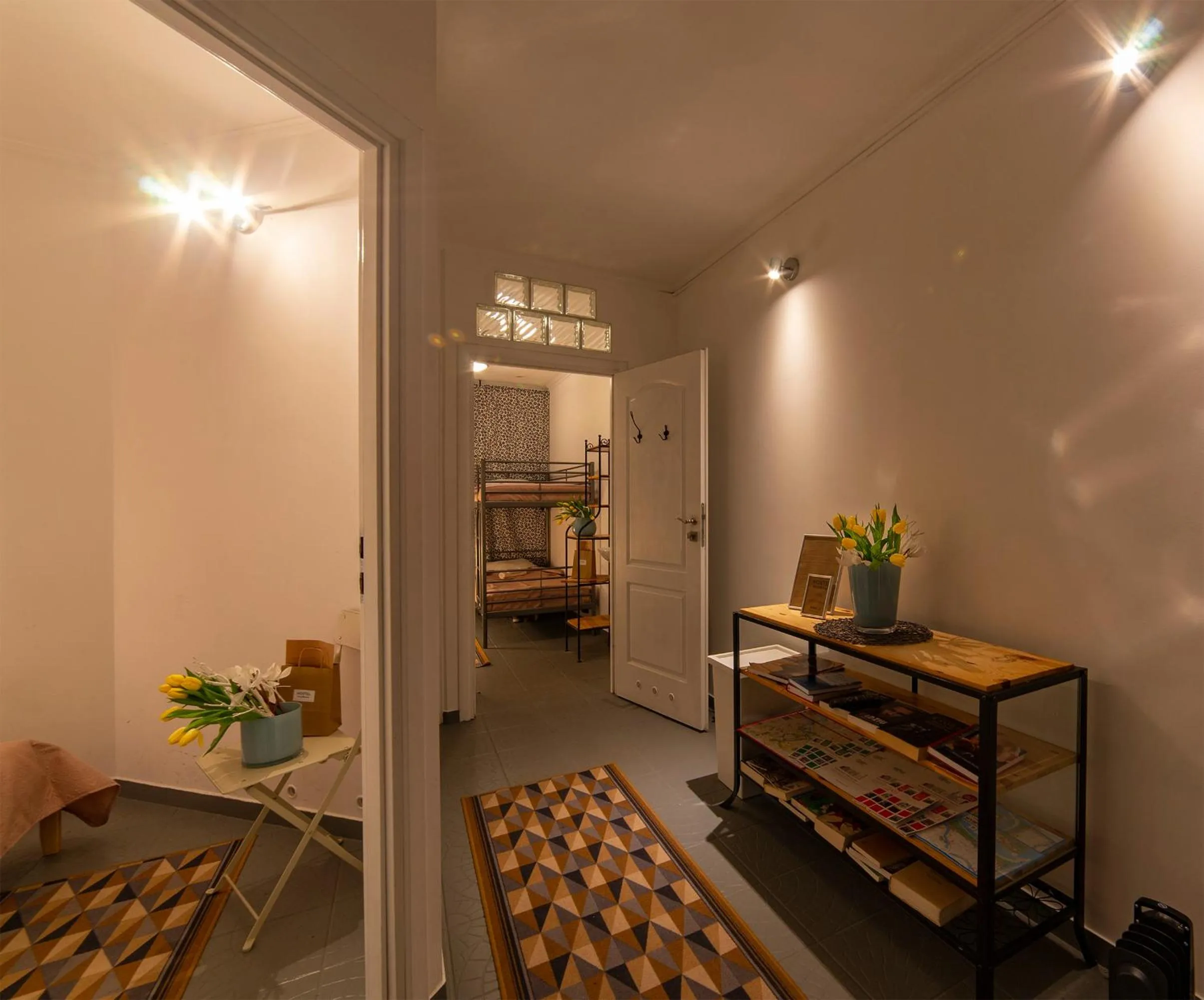 Lobby or reception in Hostel PrzyMorze