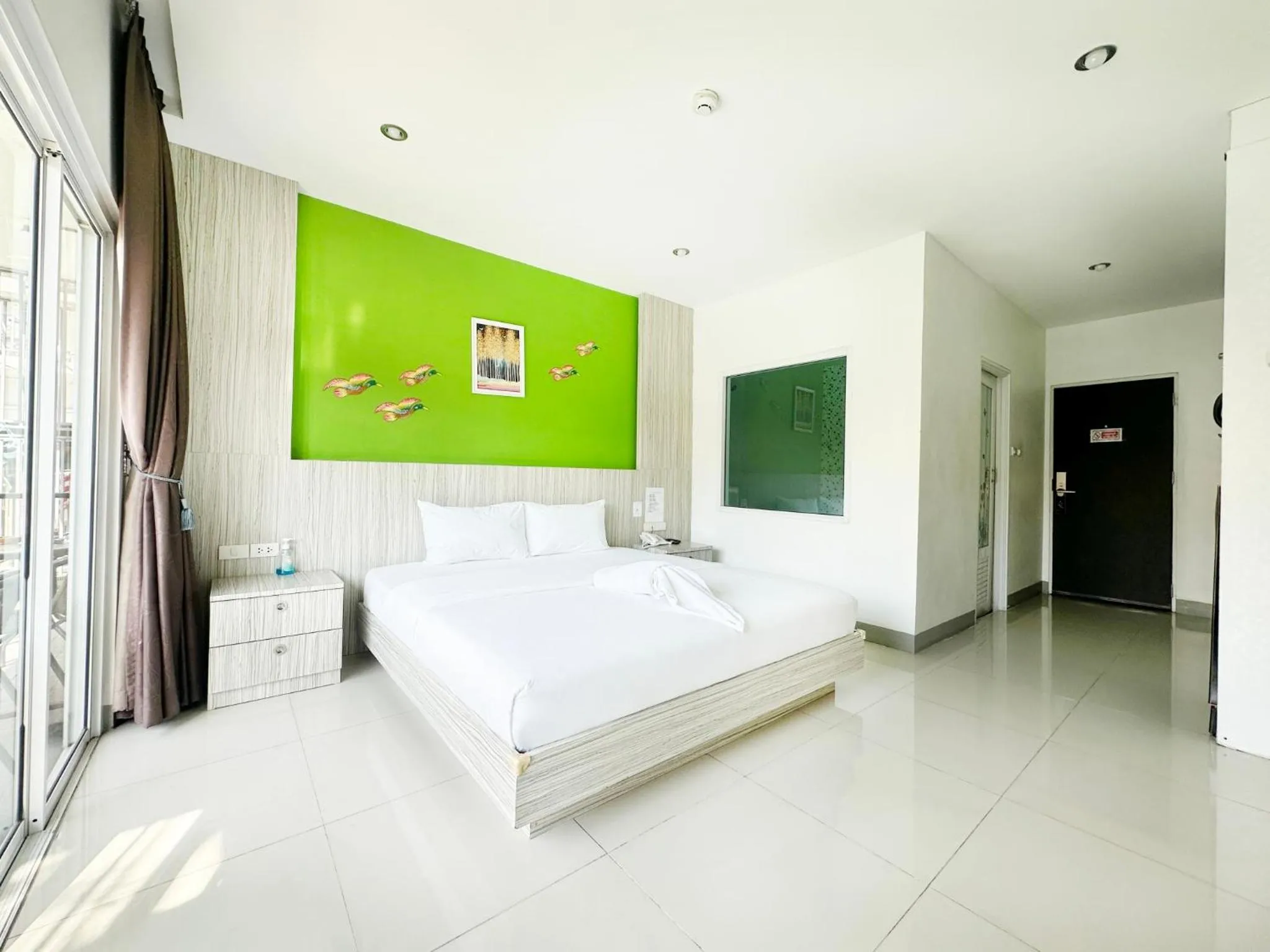 Bed in Anantra Pattaya Resort