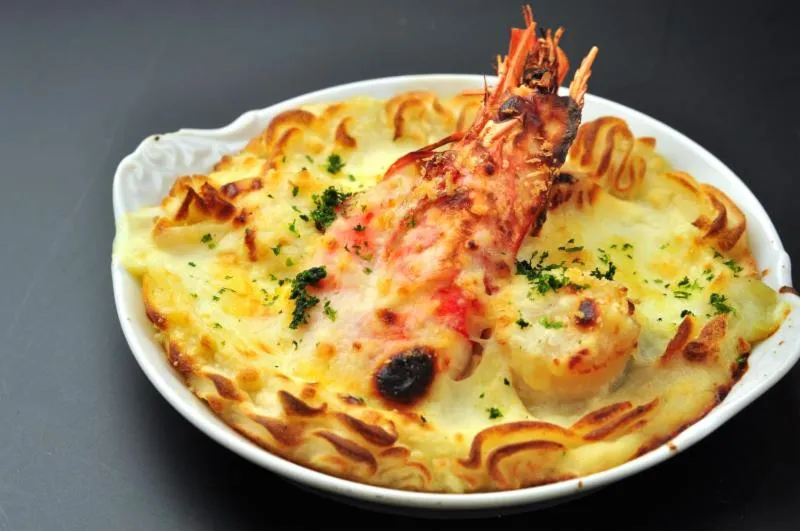 Food close-up in Hakuba Yamano Hotel