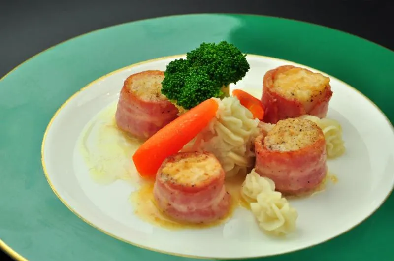Food close-up in Hakuba Yamano Hotel
