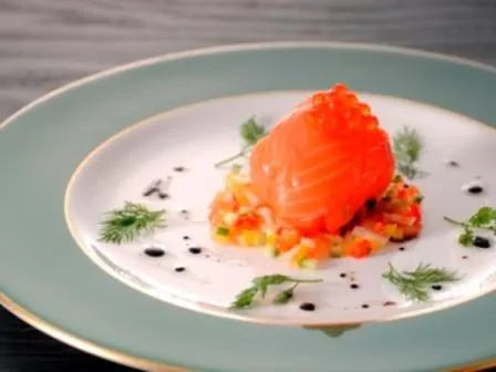 Food close-up in Hakuba Yamano Hotel