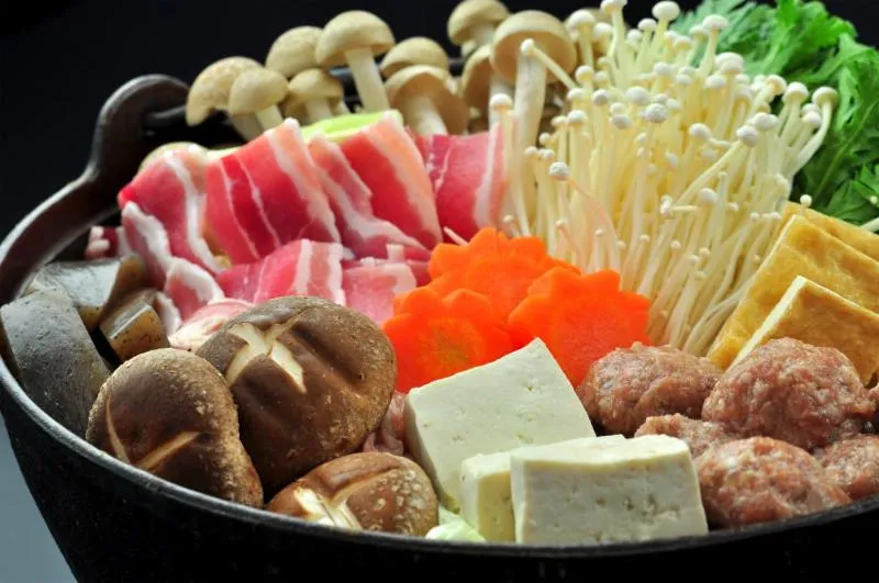 Food close-up in Hakuba Yamano Hotel