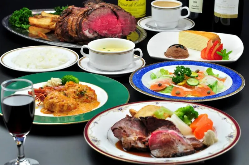 Food and drinks in Hakuba Yamano Hotel