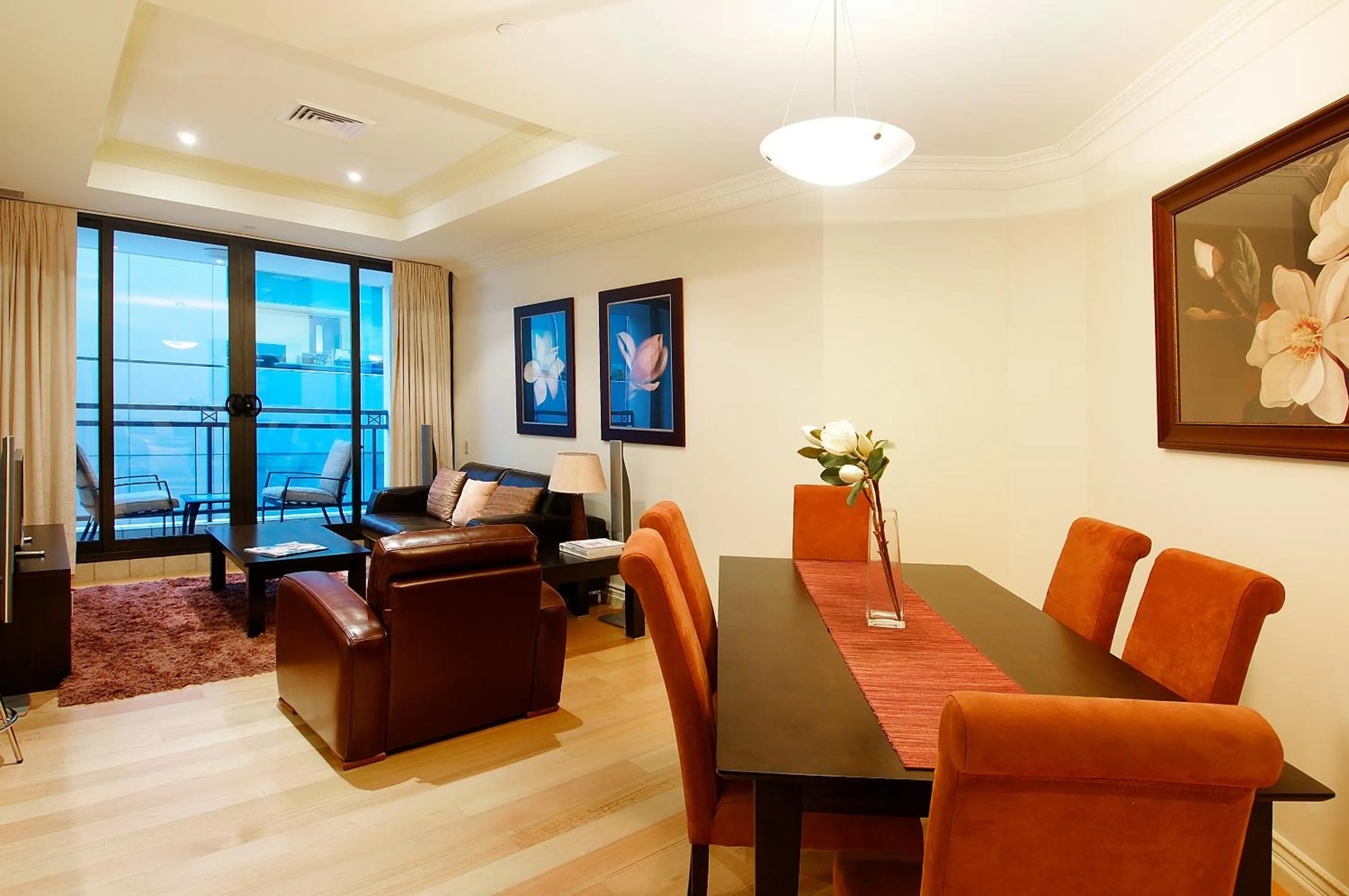 Seating area in MacArthur Chambers