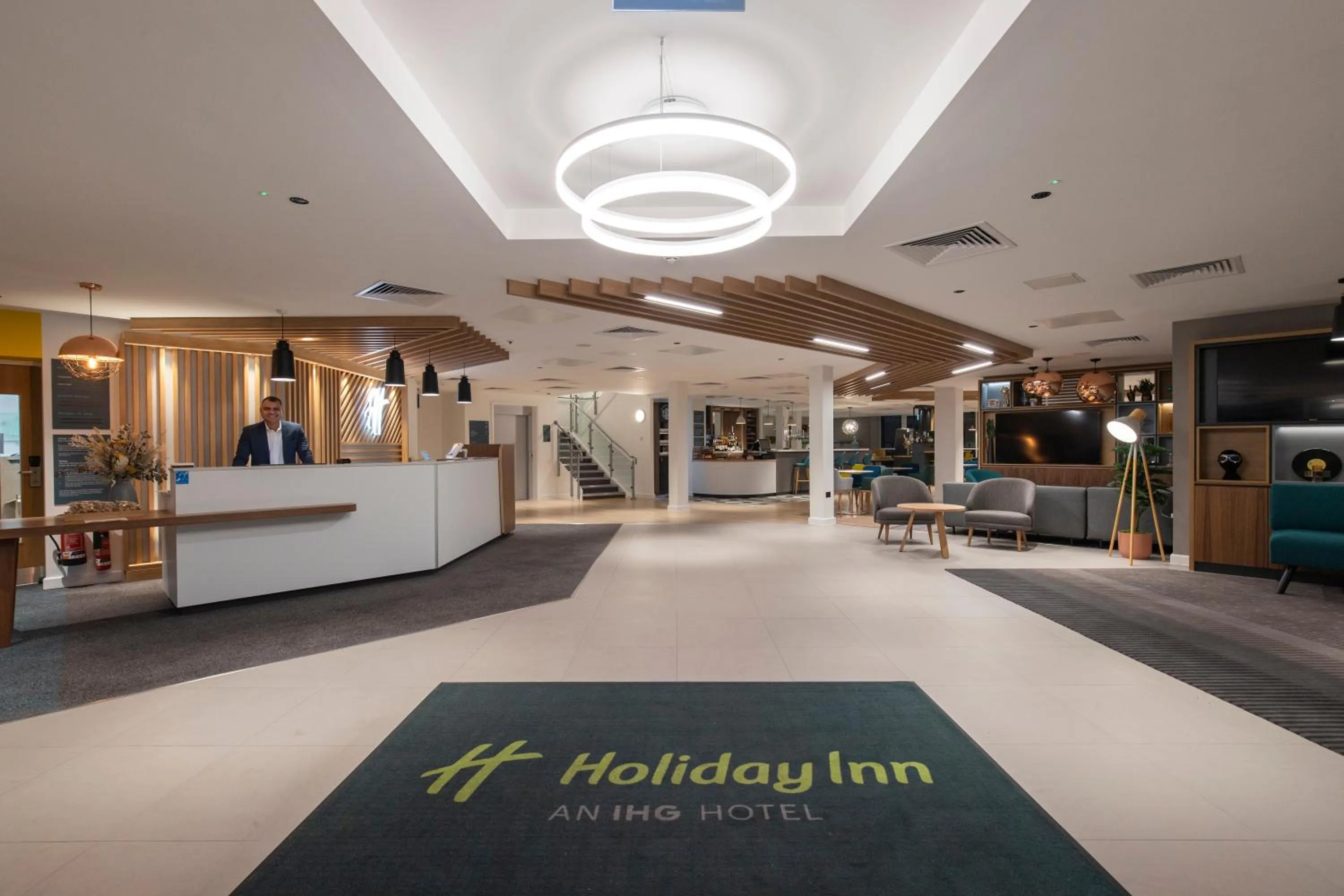 Lobby or reception in Holiday Inn Bristol Airport by IHG