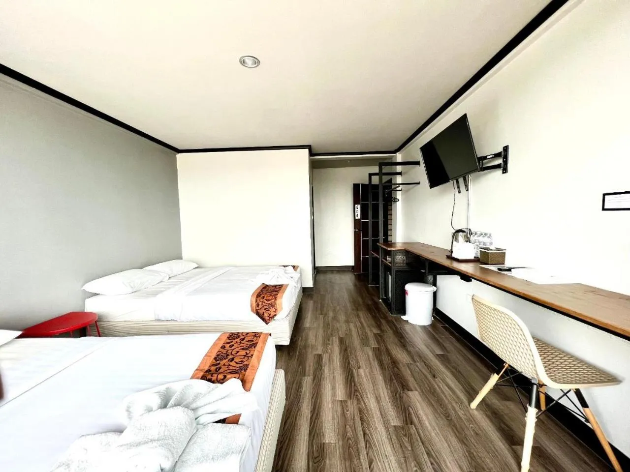 Bed in Pimpimarn Hotel