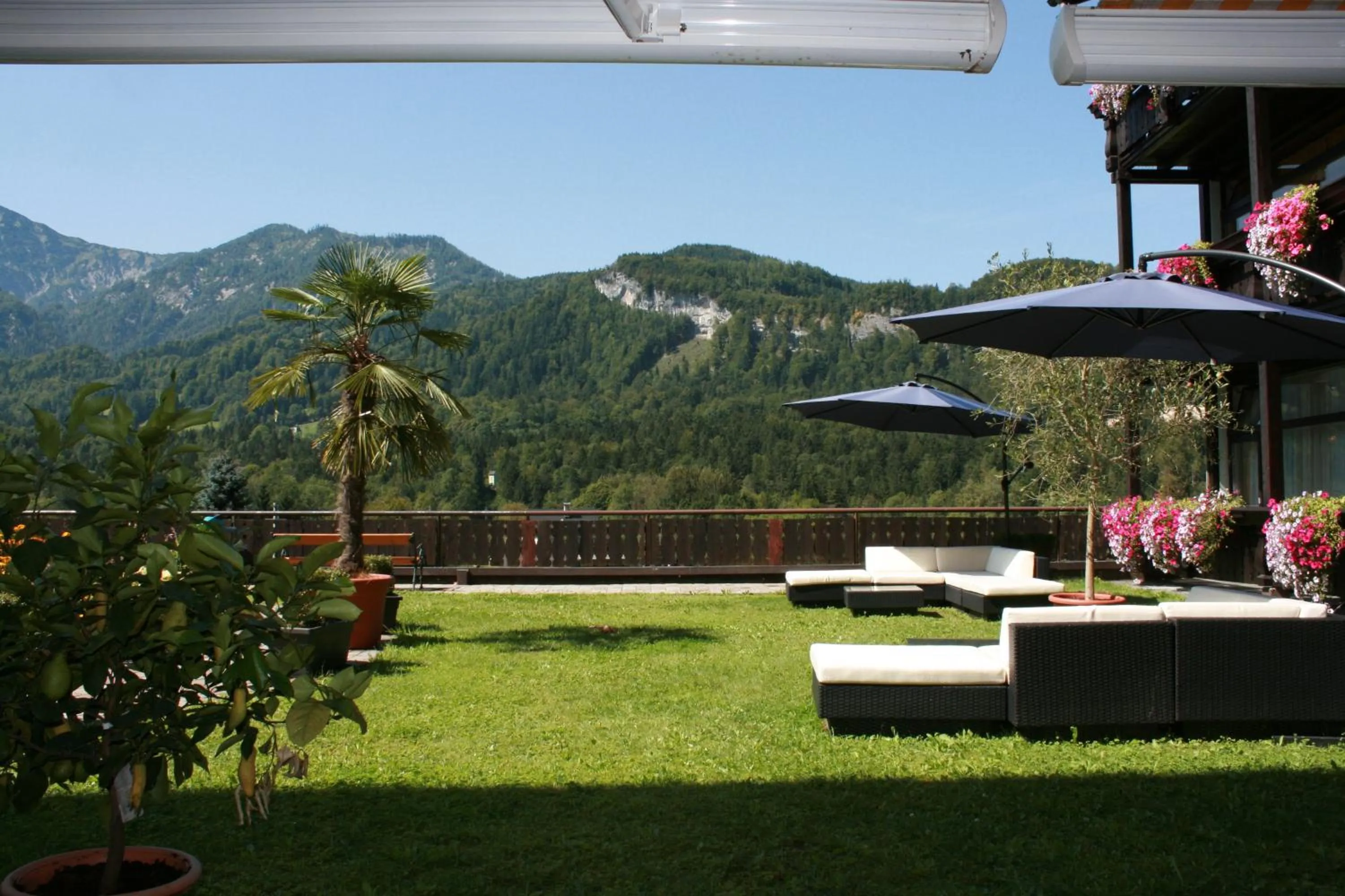 Garden in Hotel Lindwurm