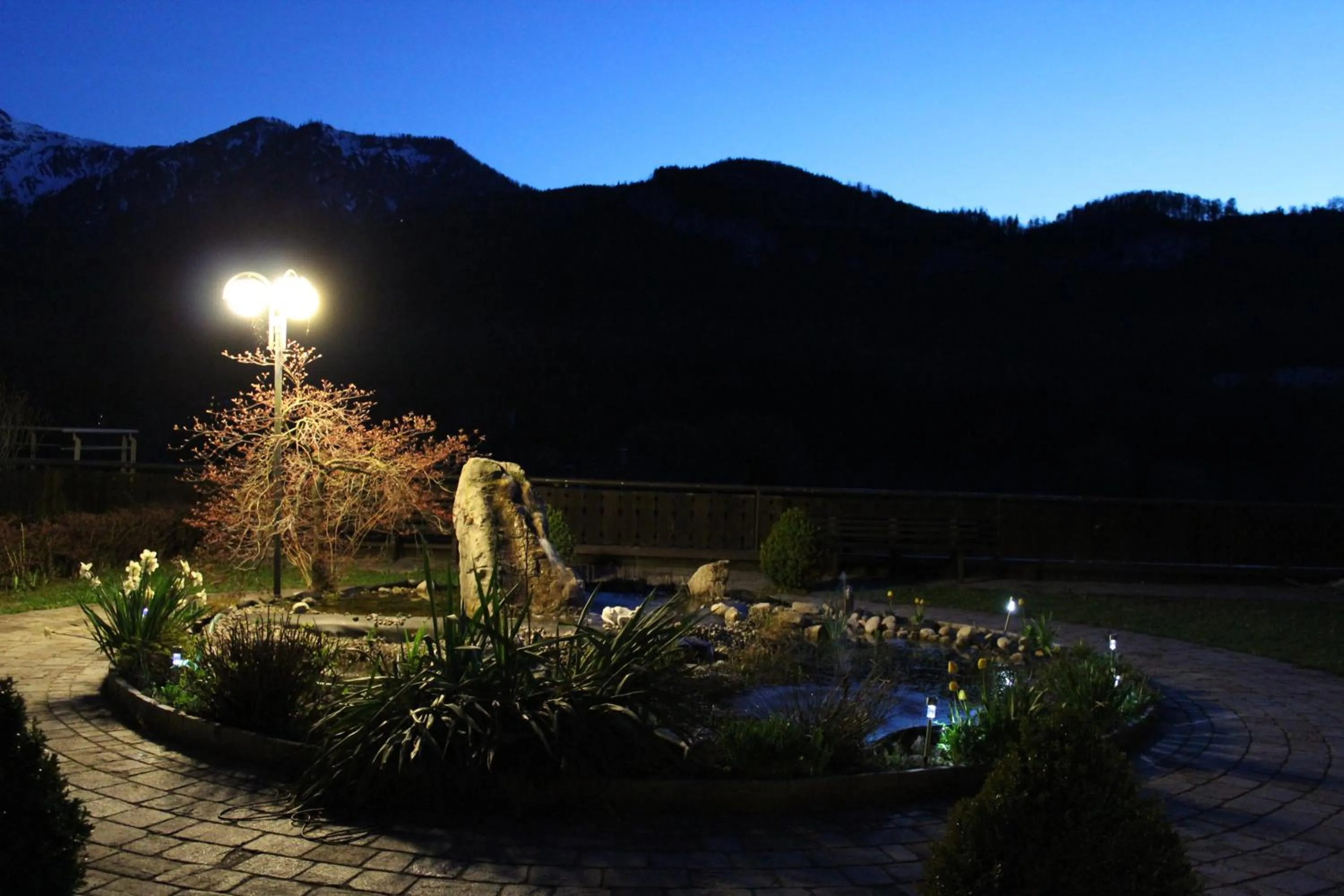 Garden in Hotel Lindwurm