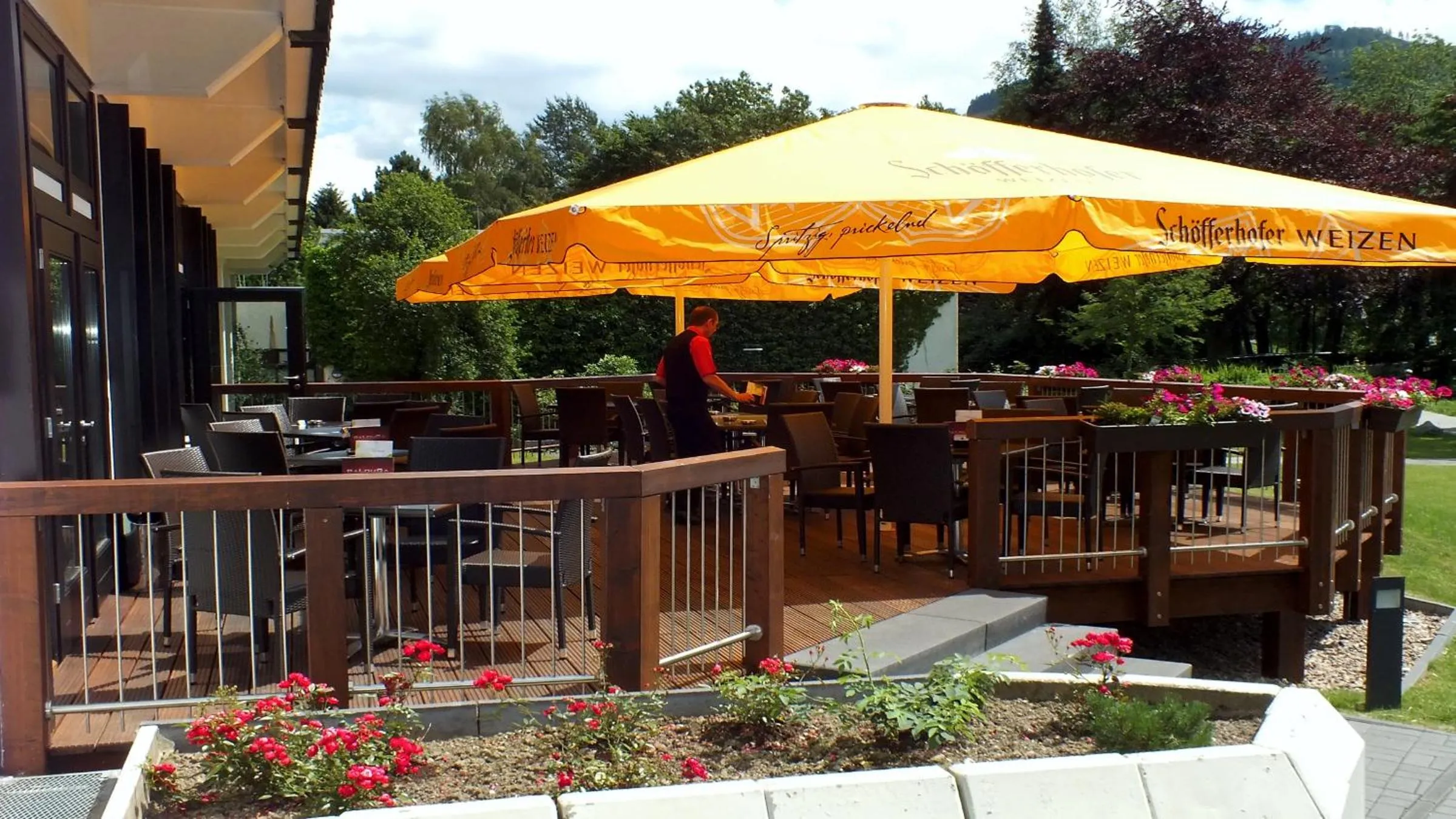 Balcony/Terrace in Parkhotel Olsberg