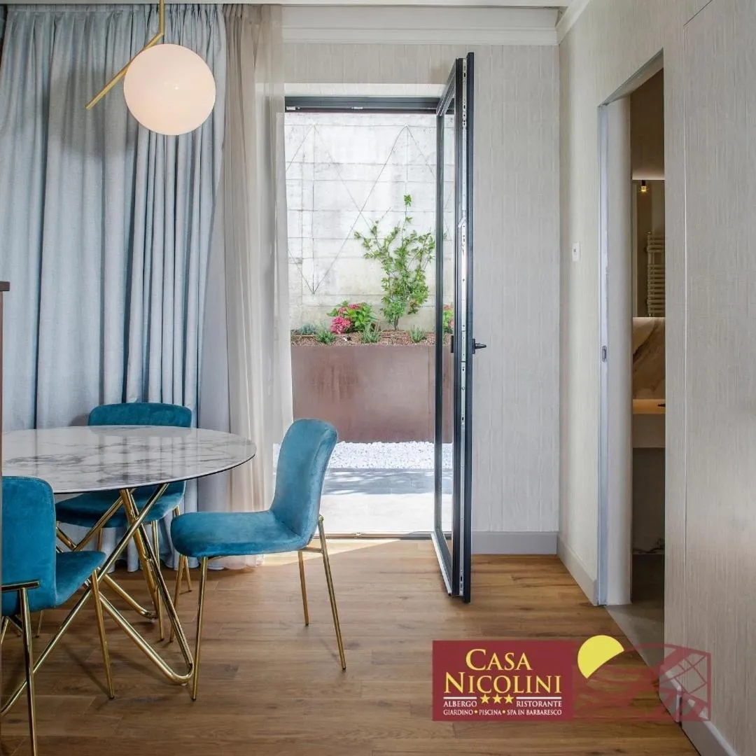 Seating area in Casa Nicolini