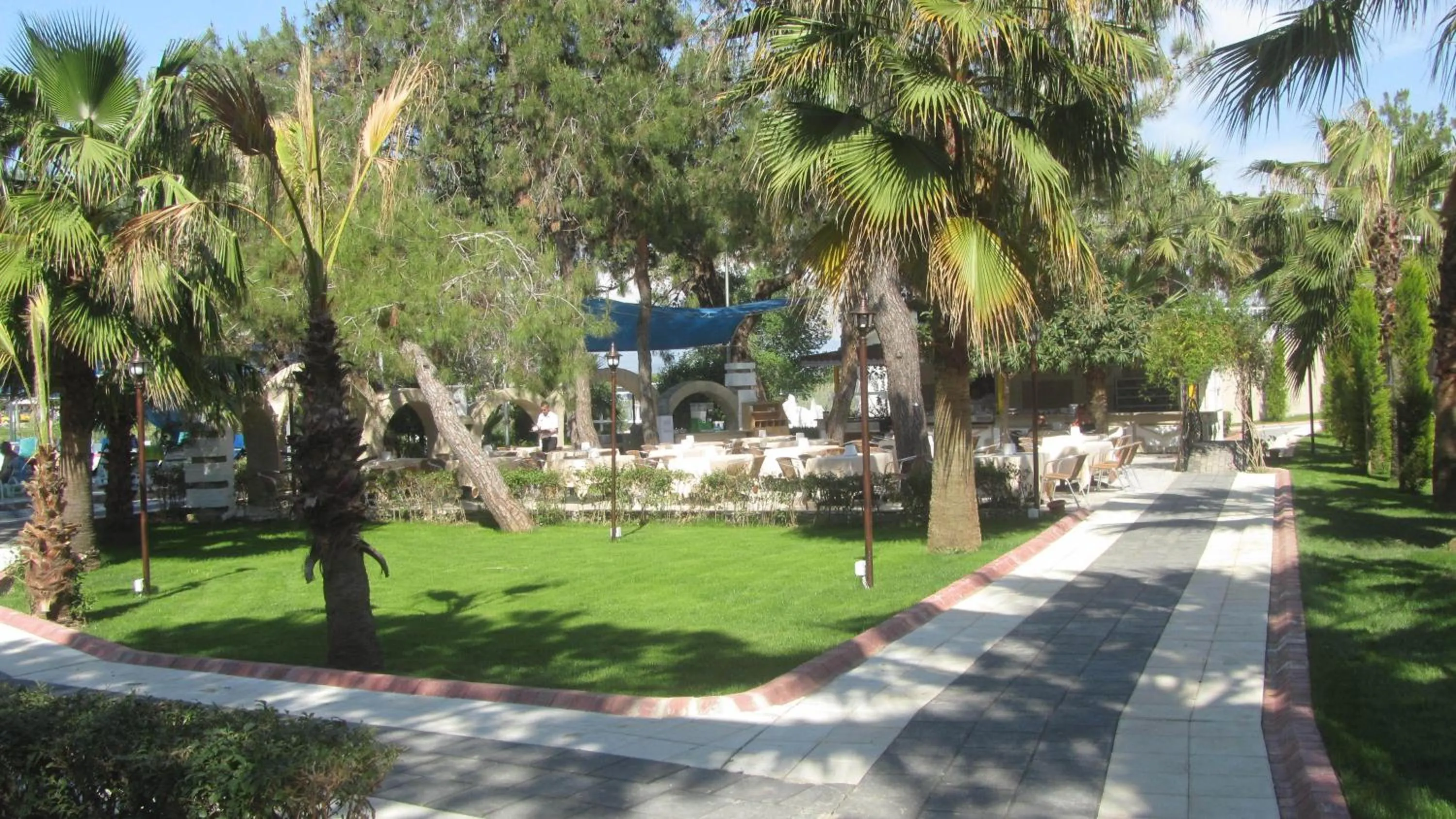 Garden view in Linda Resort Hotel