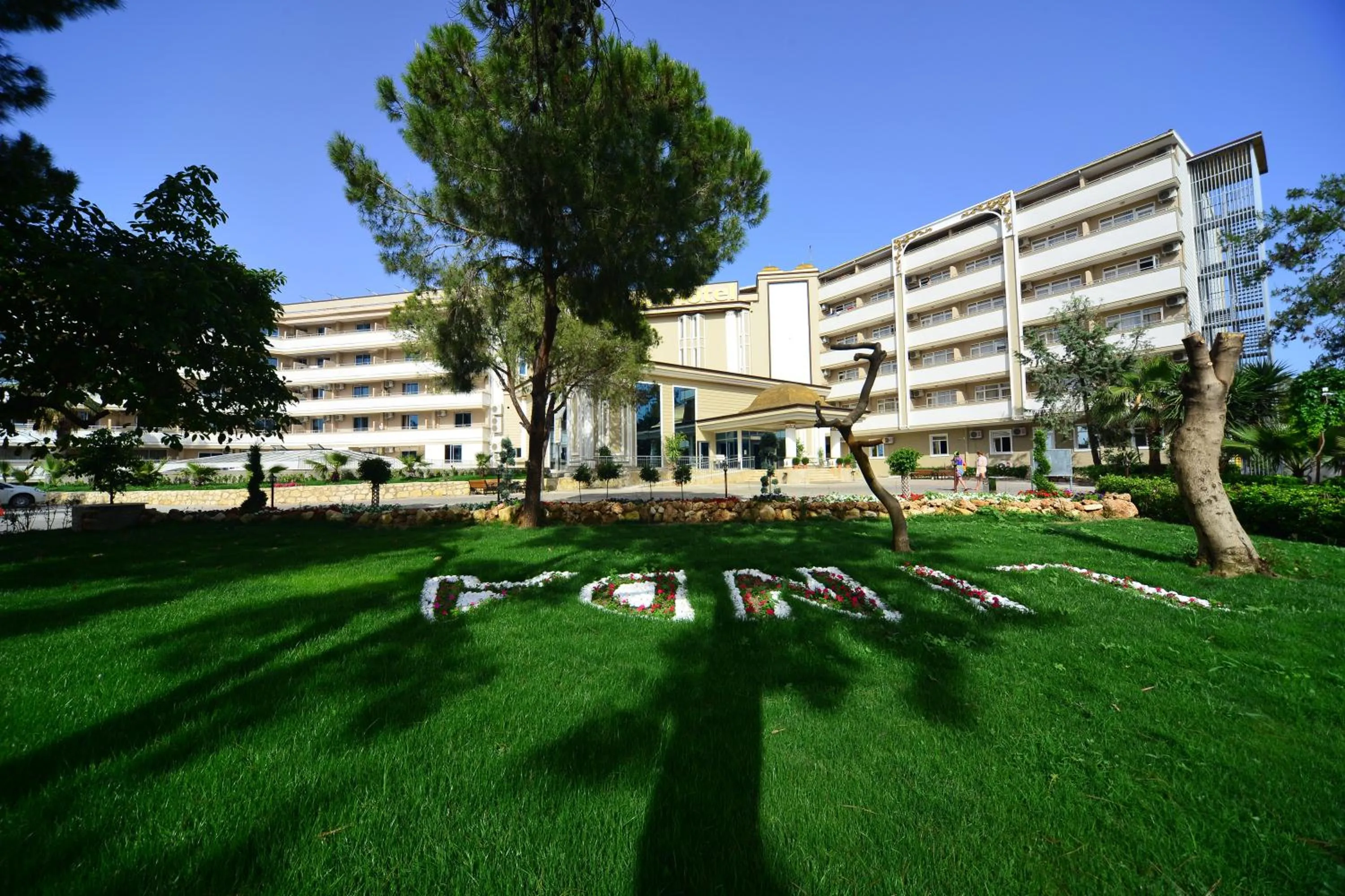 Facade/entrance in Linda Resort Hotel