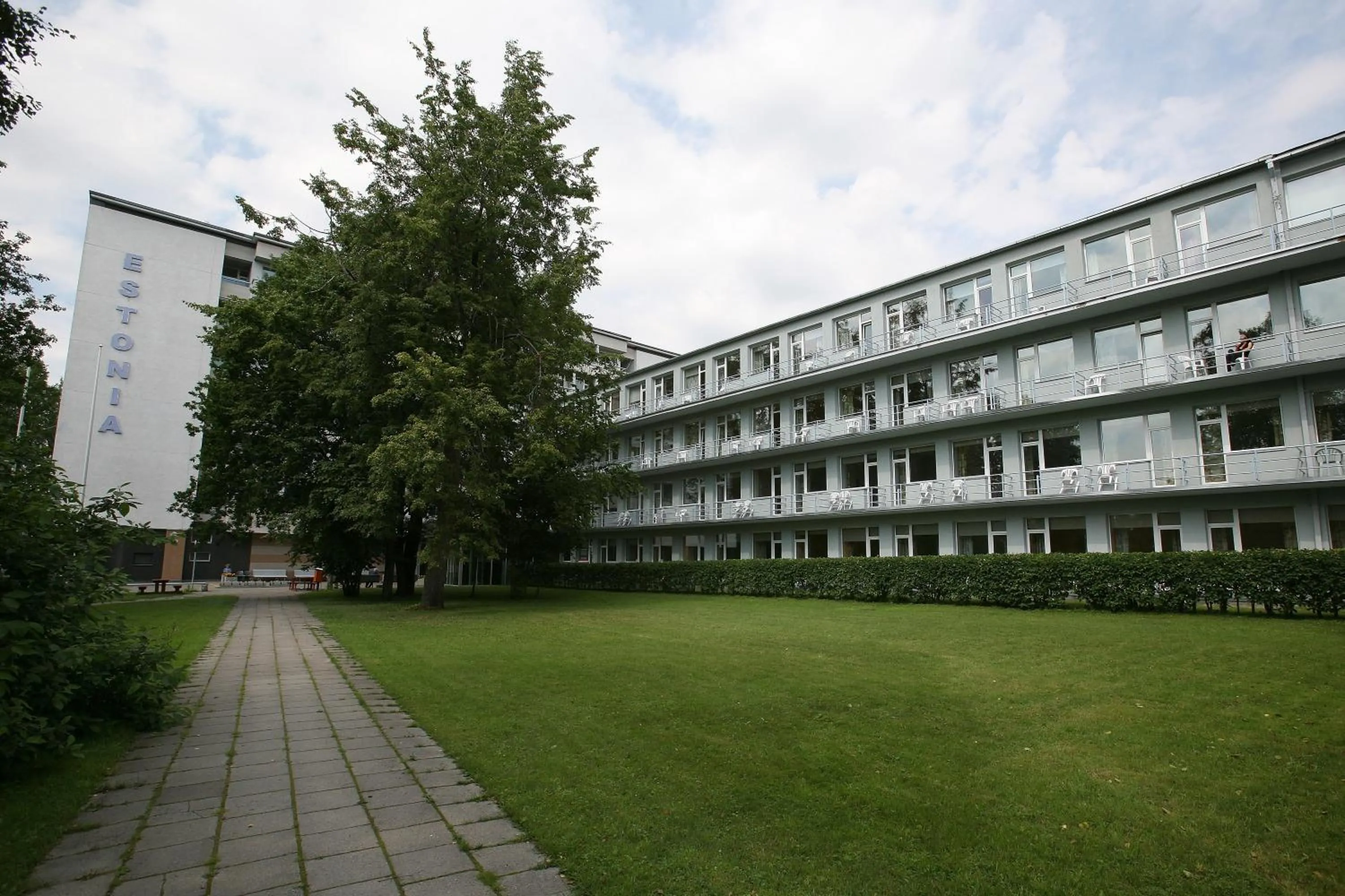 Garden view in ESTONIA Medical Spa & Hotel
