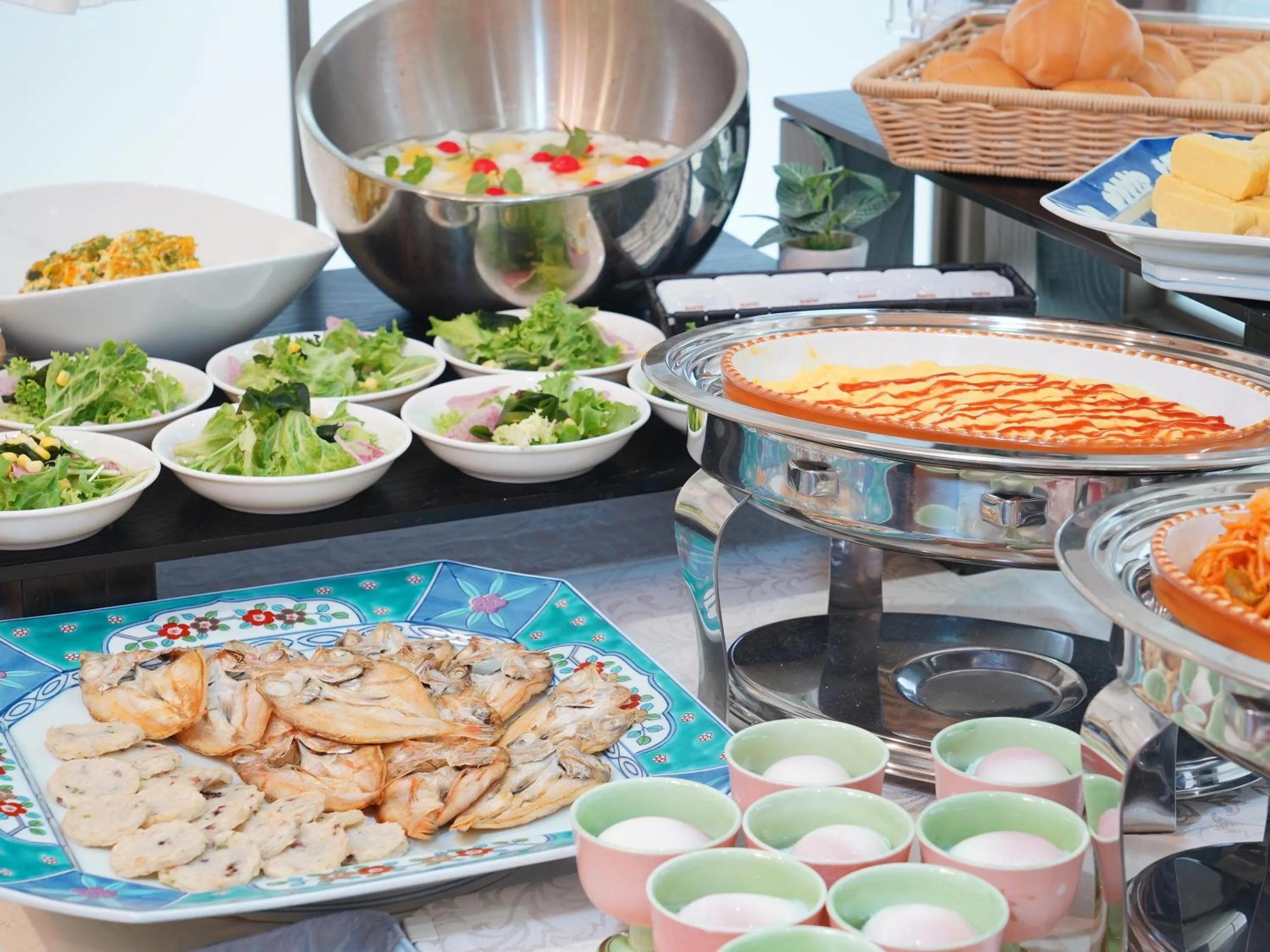 Breakfast in Tottori Onsen Hotel Monarque Tottori