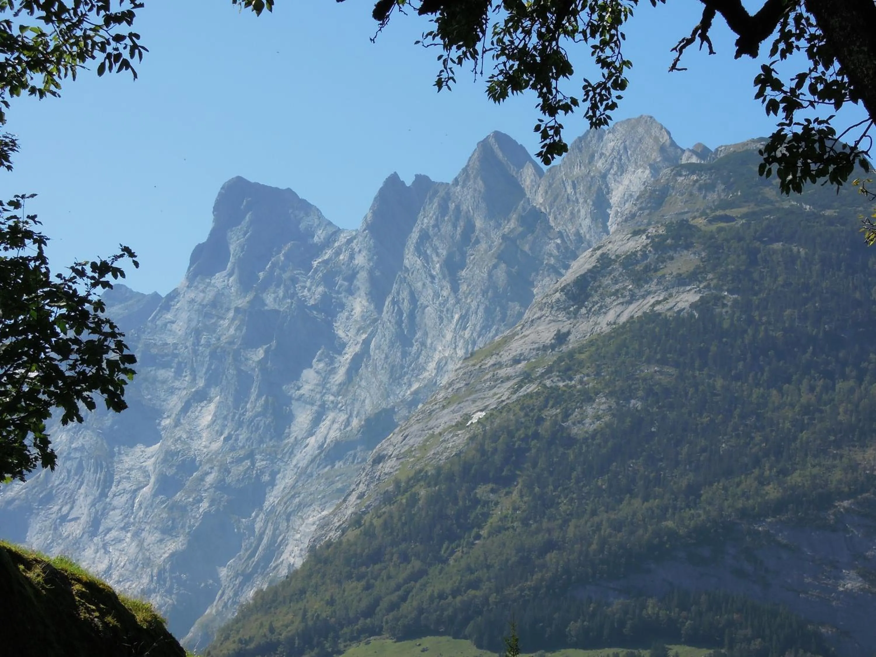 Mountain view in Landgasthof Tännler