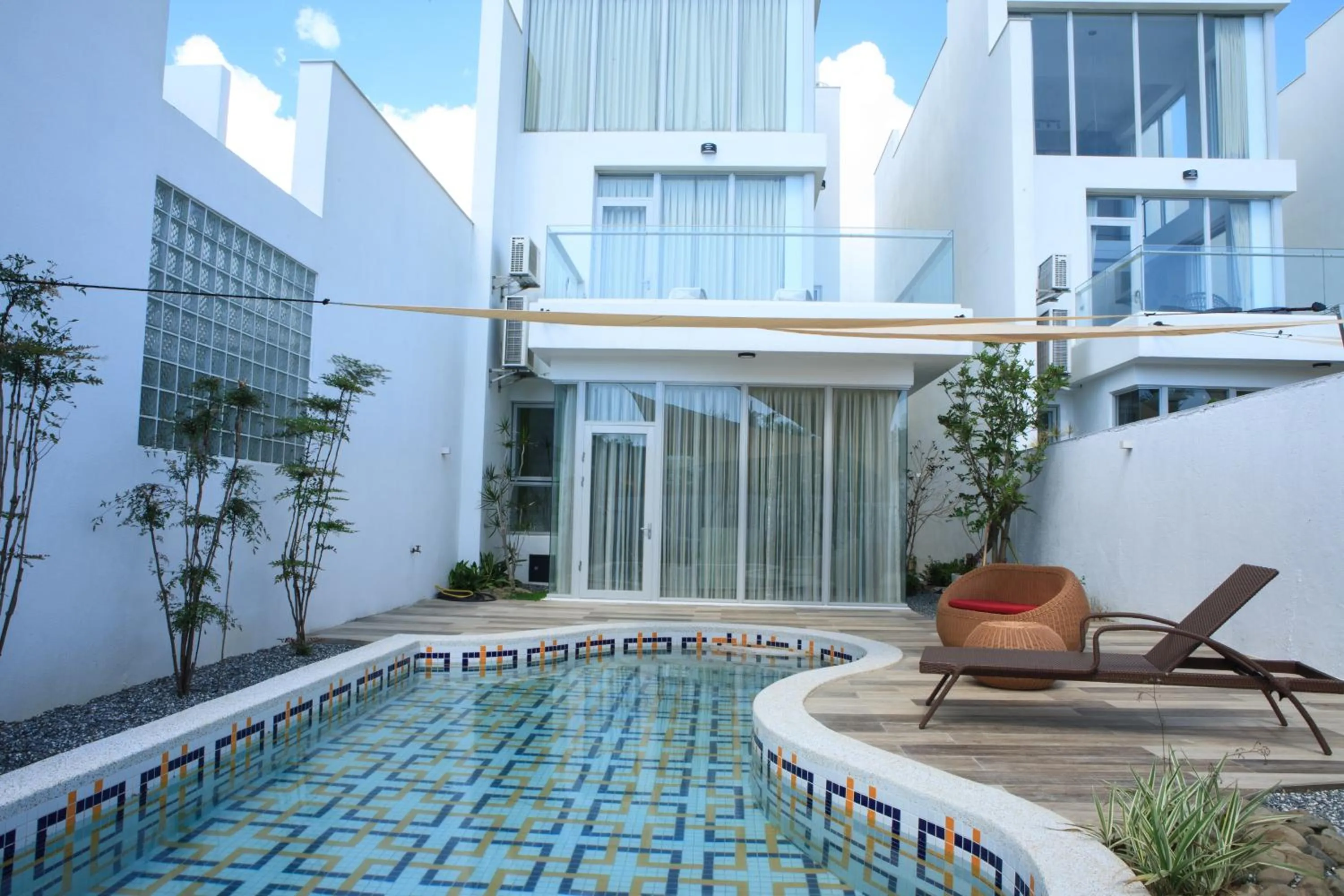Pool view in Splendi Villa