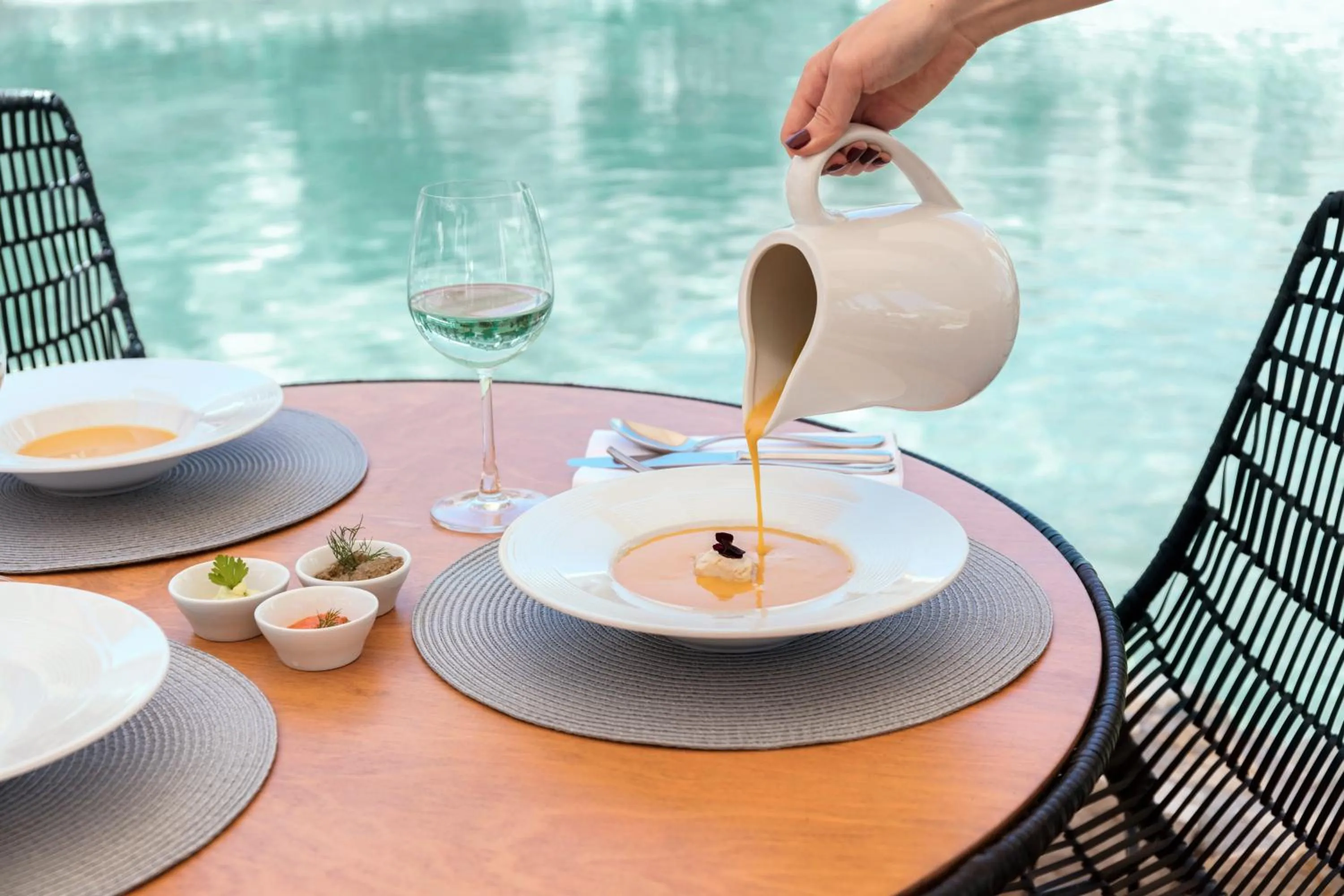 Restaurant/places to eat in Mitsis Selection Laguna