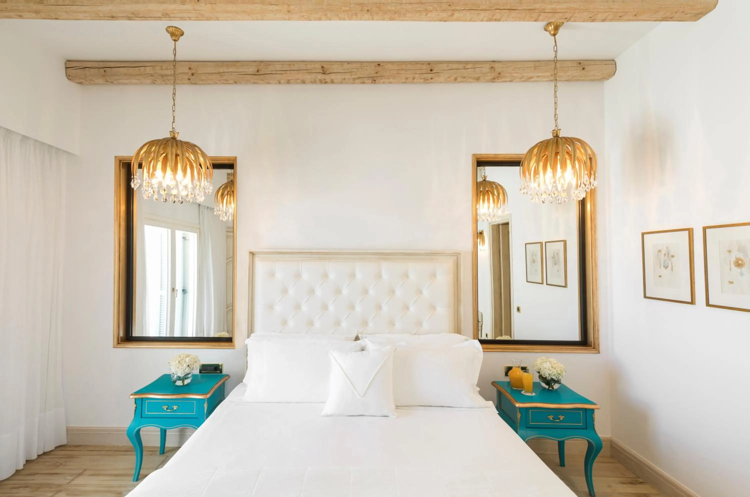 Bedroom, Bed in Mitsis Selection Laguna