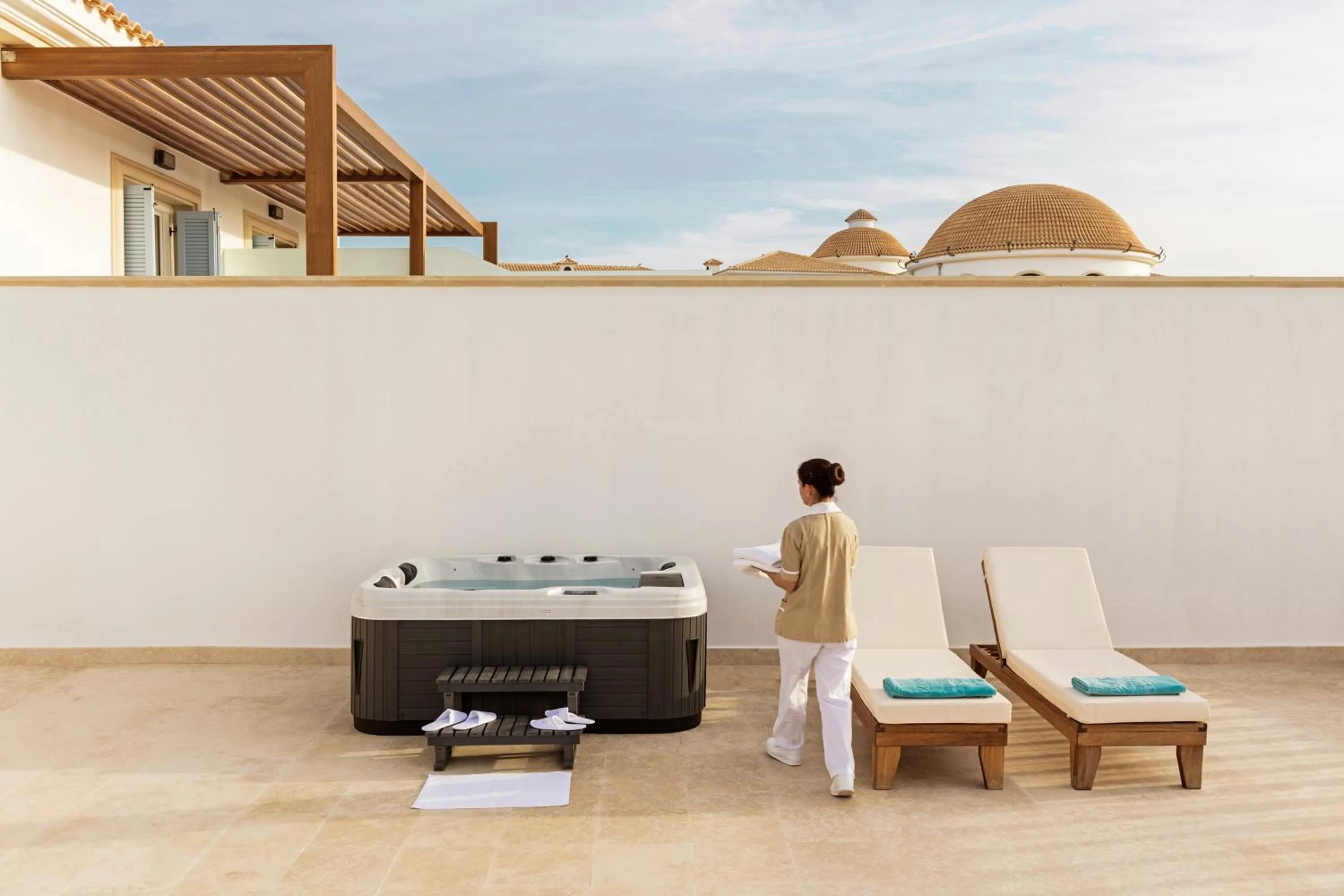 Balcony/Terrace in Mitsis Selection Laguna