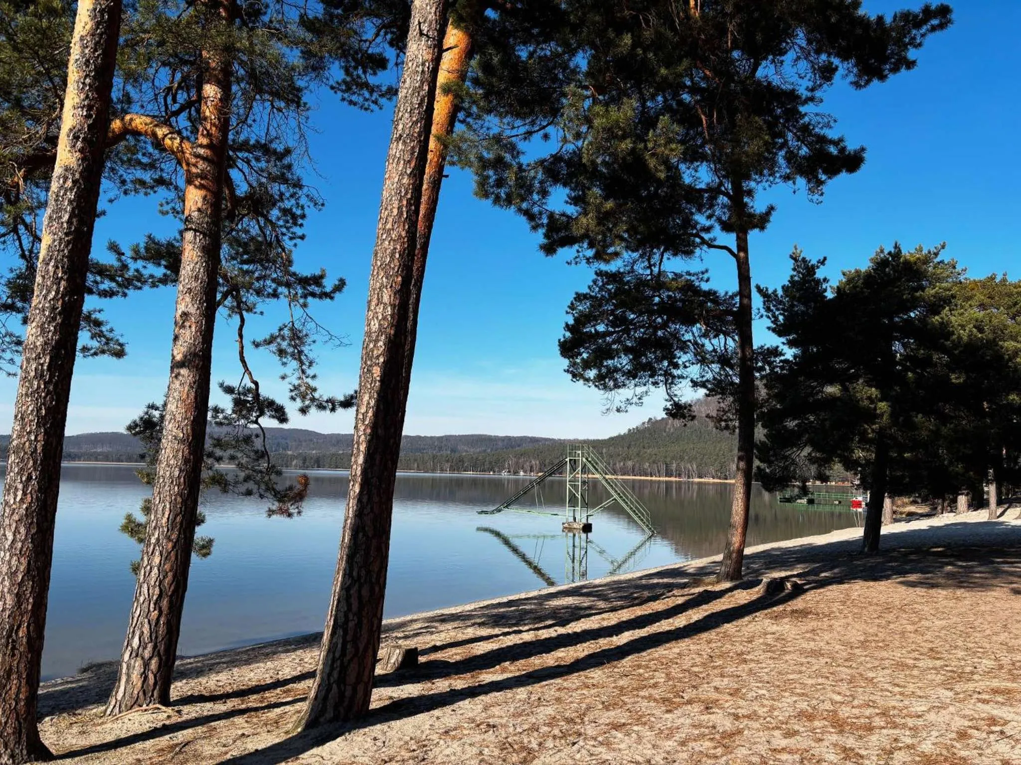 Lake view in Hotel Bezdez Stare Splavy