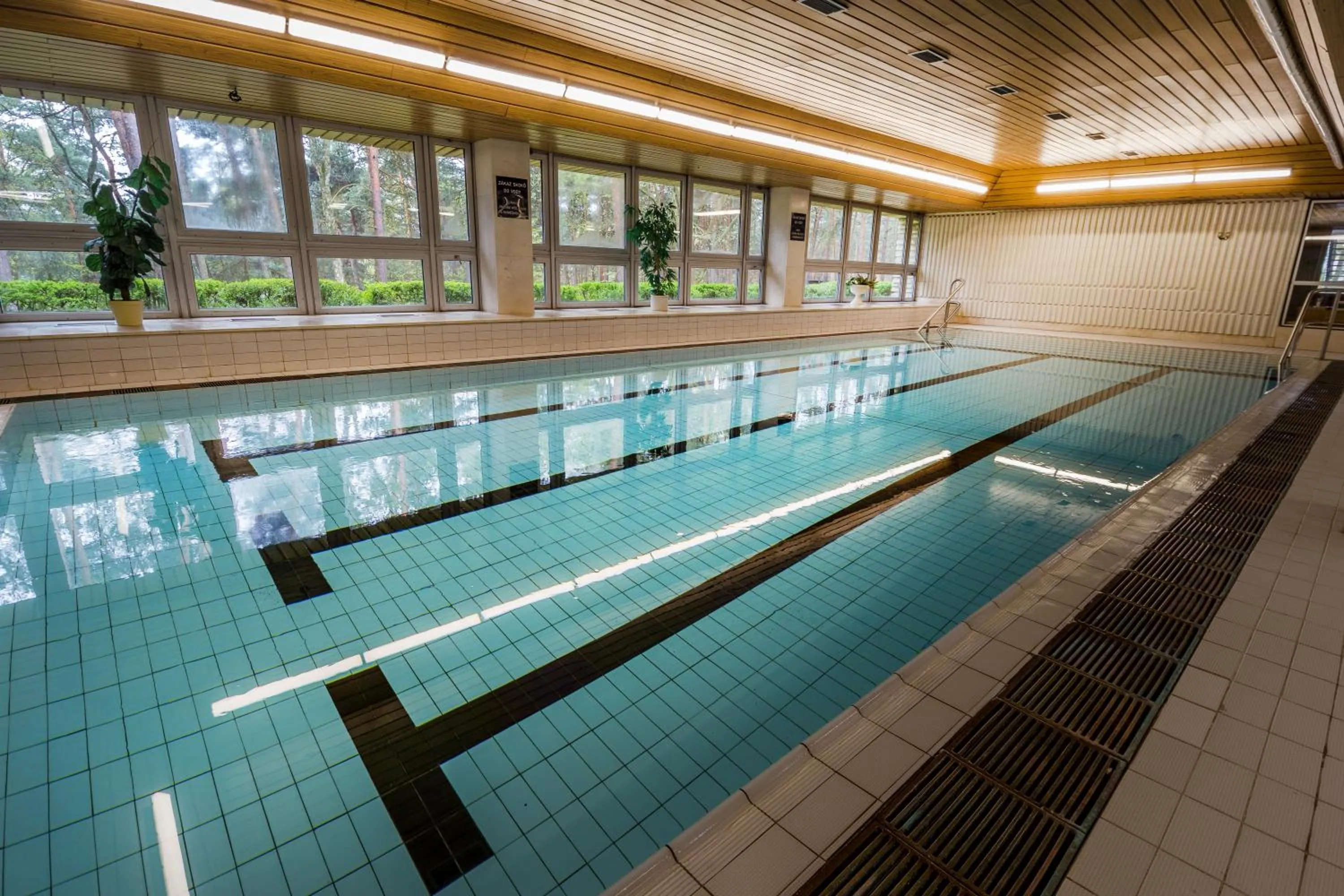 Swimming pool in Hotel Bezdez Stare Splavy