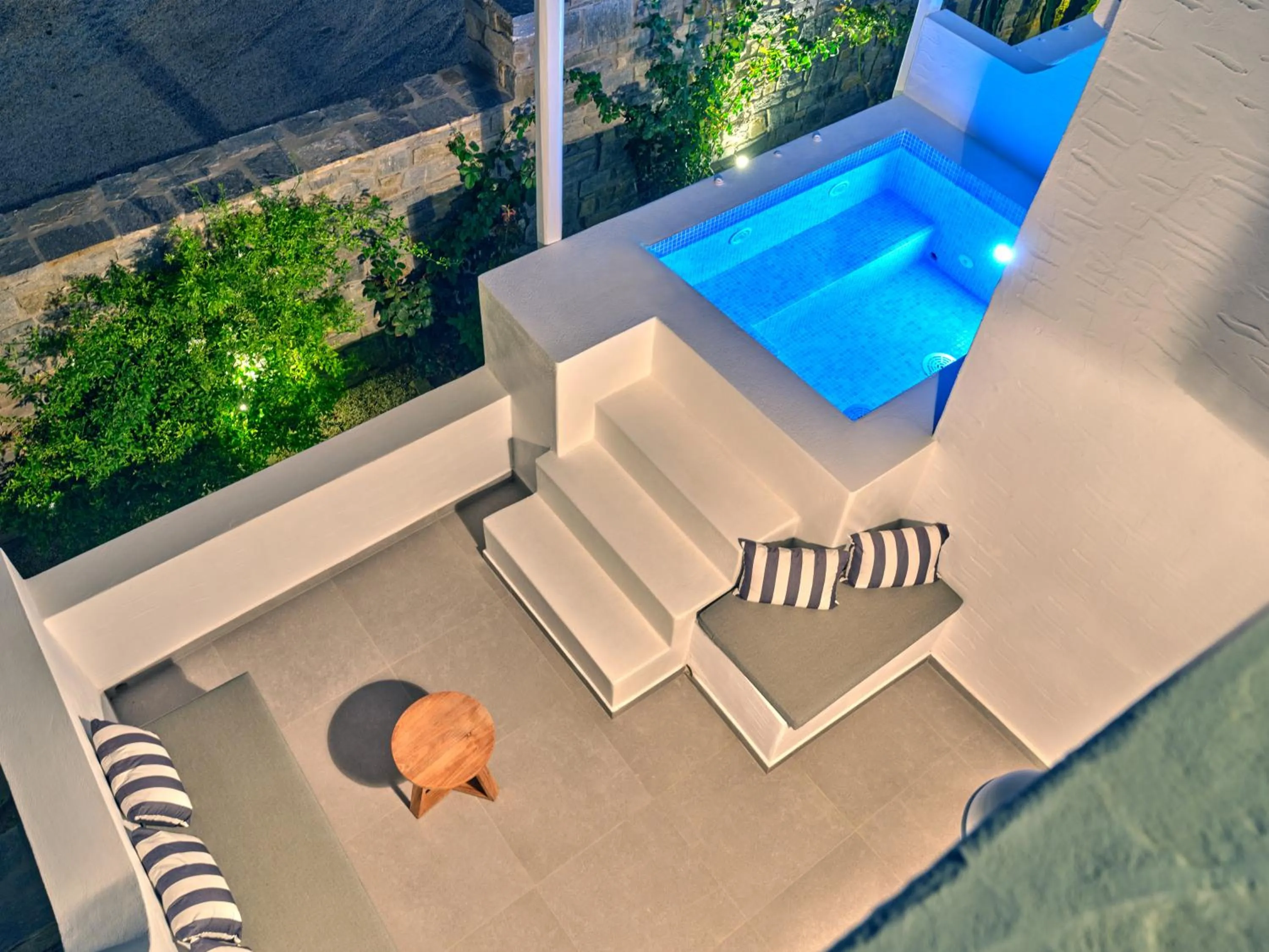 Seating area in Aella Residence