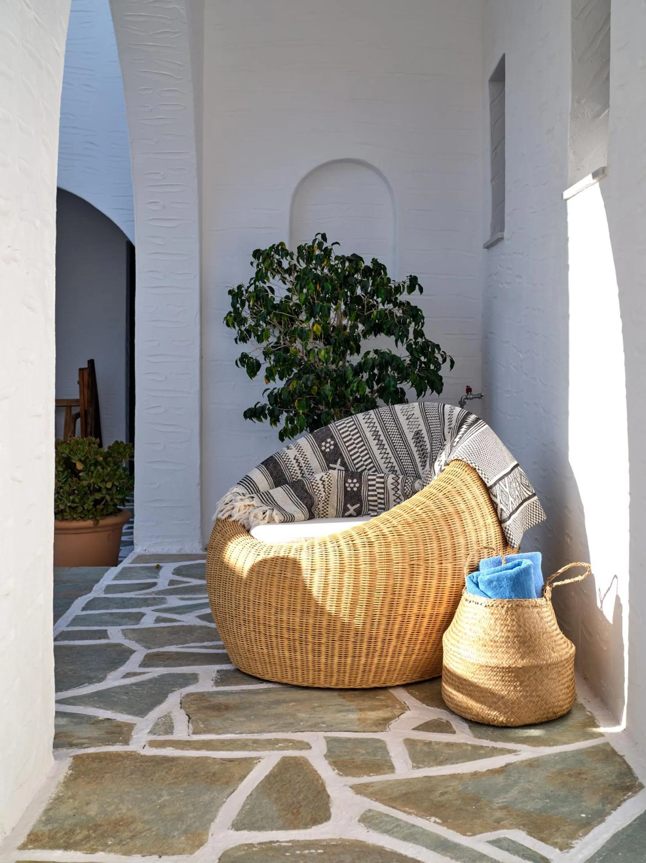 Seating area in Aella Residence
