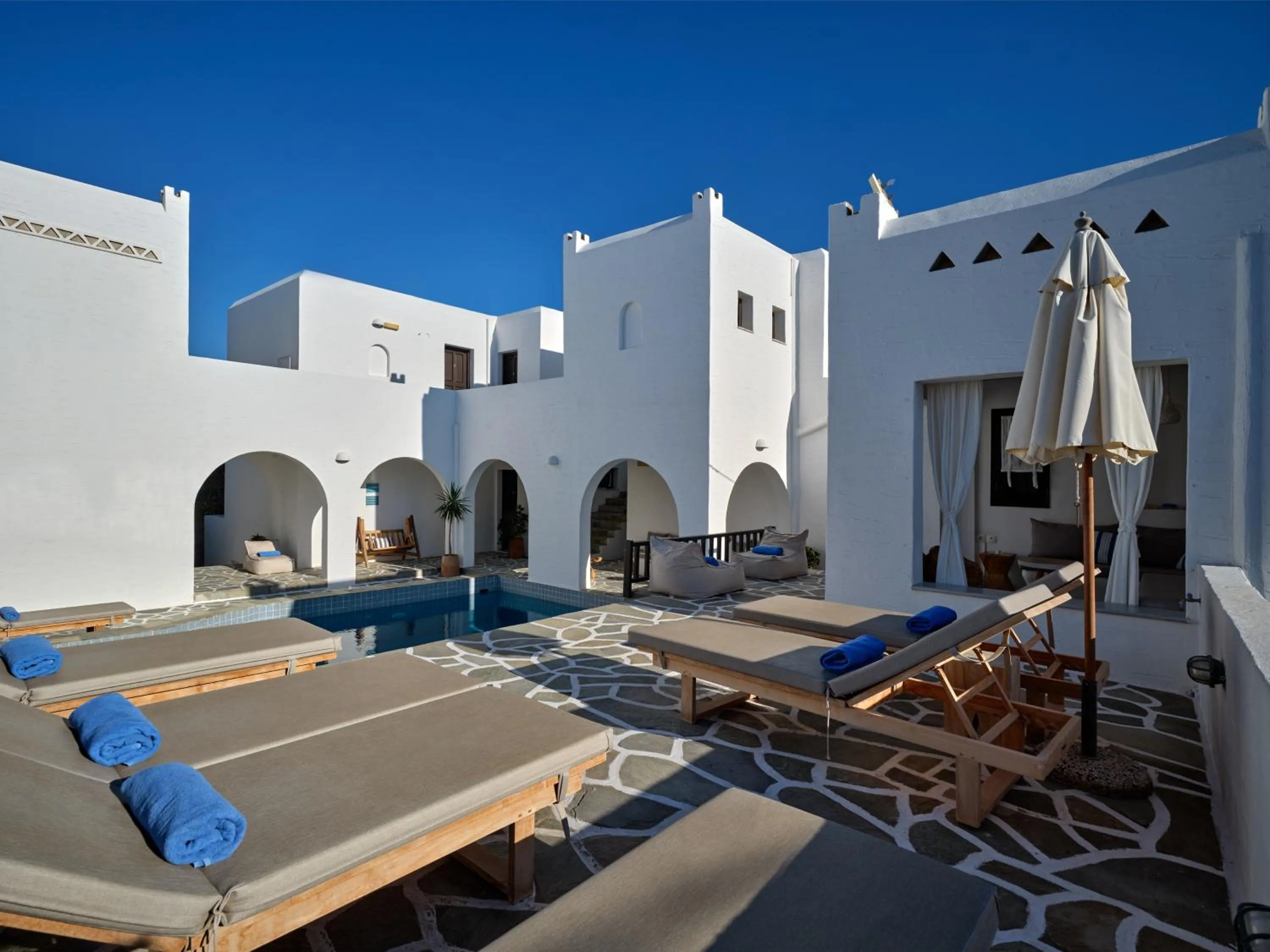 Swimming pool in Aella Residence