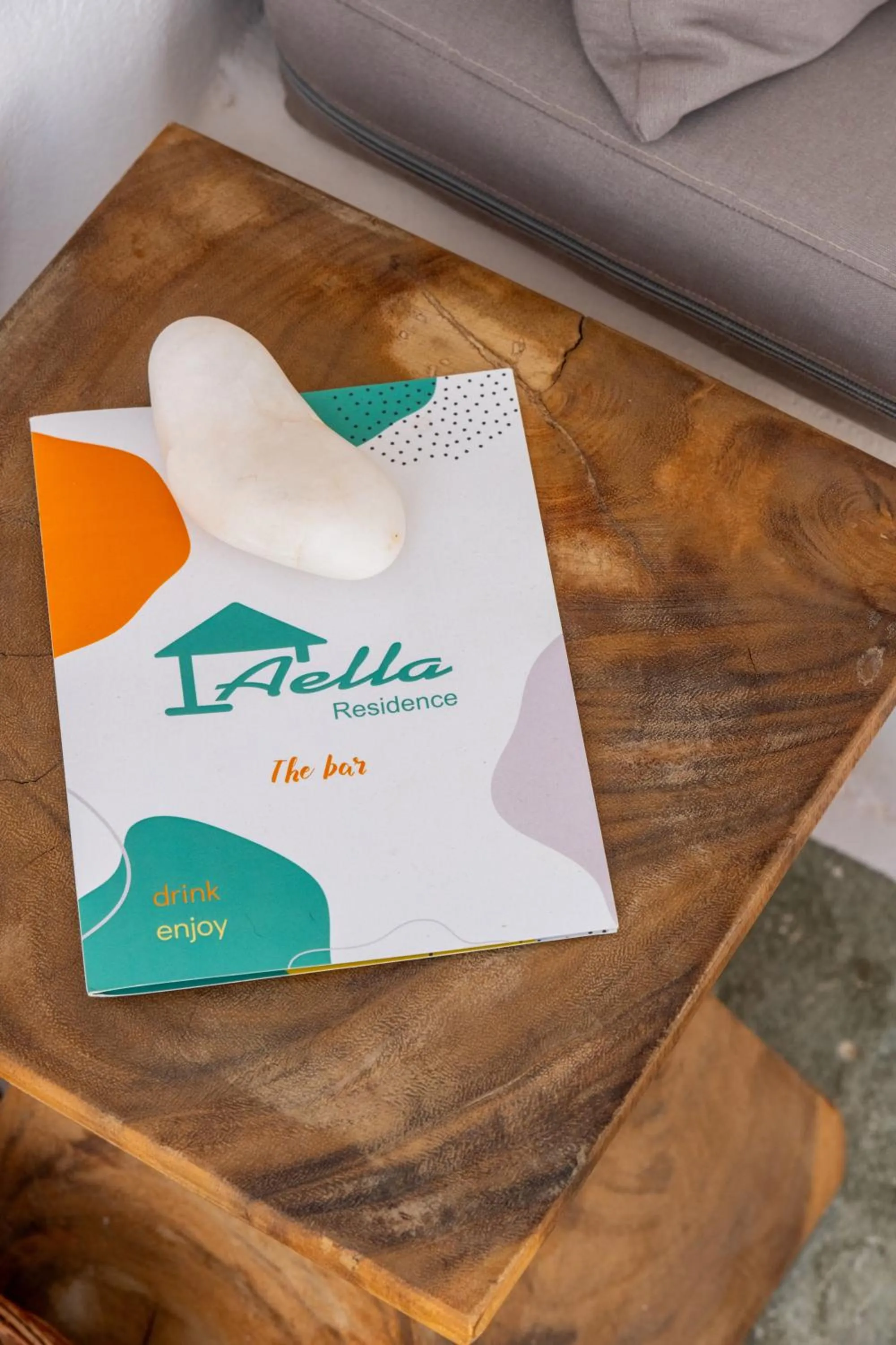 Decorative detail in Aella Residence