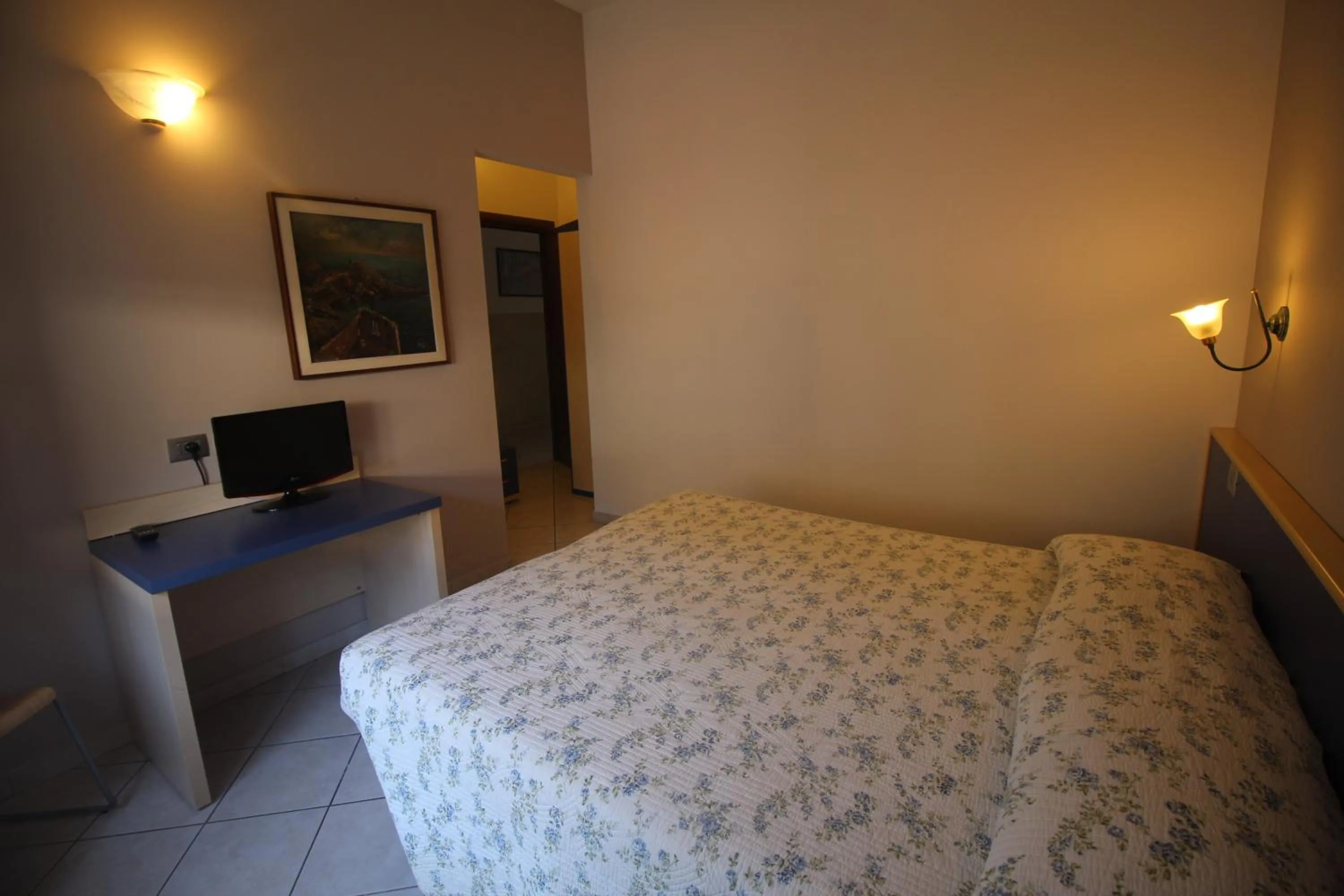 Bed in Albergo La Mimosa