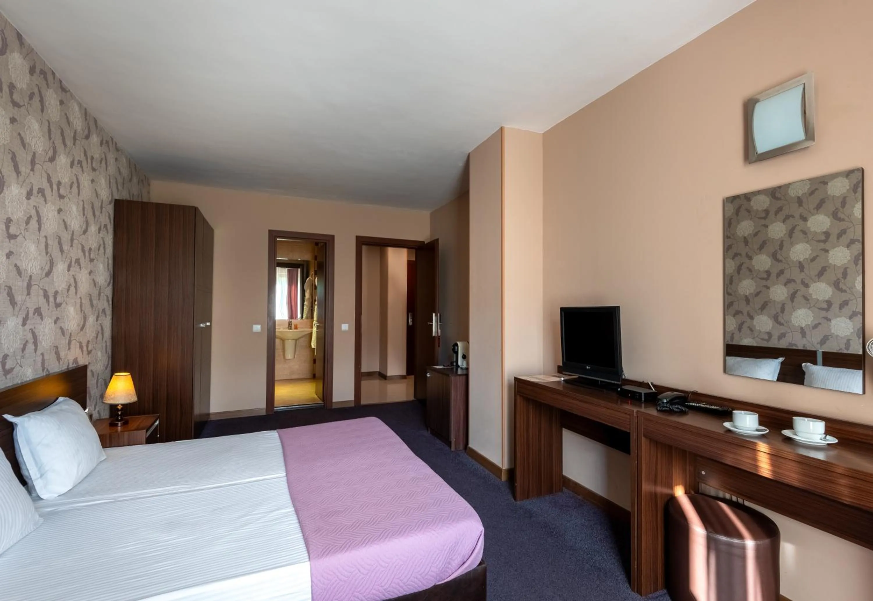 People, Bed in Terra Hotel