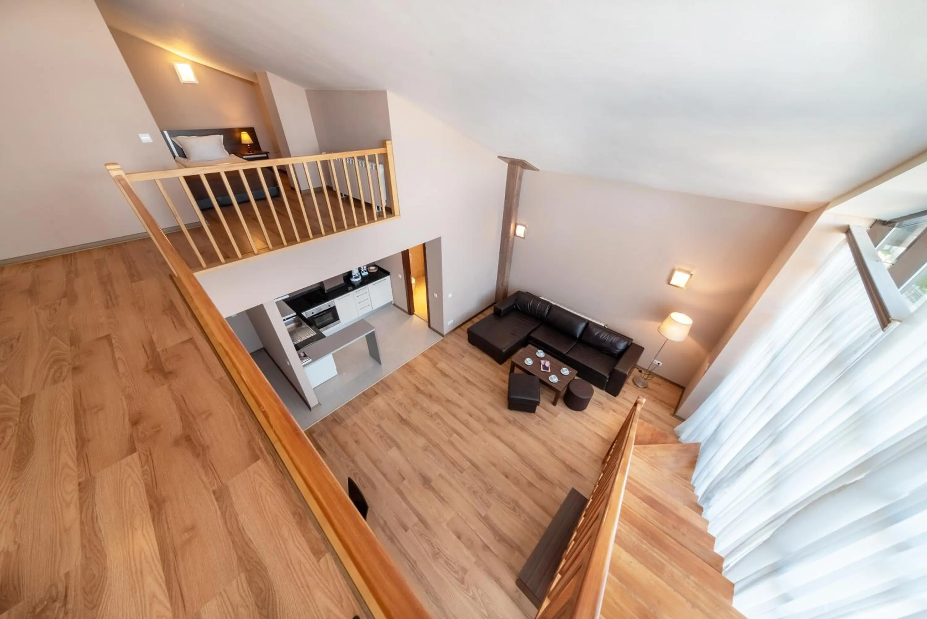 Kitchen or kitchenette in Terra Hotel