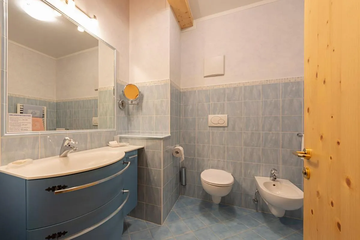 Toilet in Hotel Des Alpes