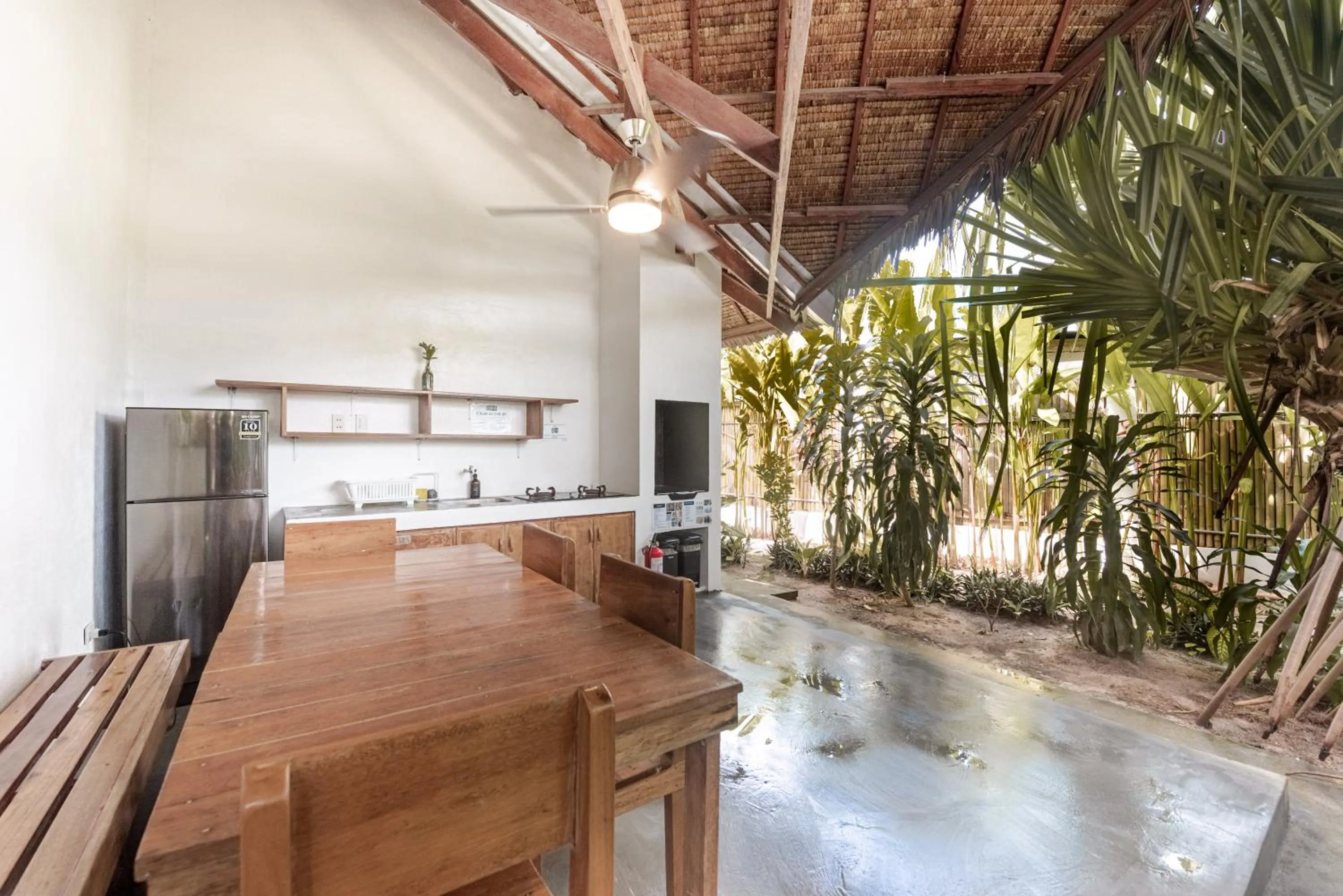 Communal kitchen in Blauset Two