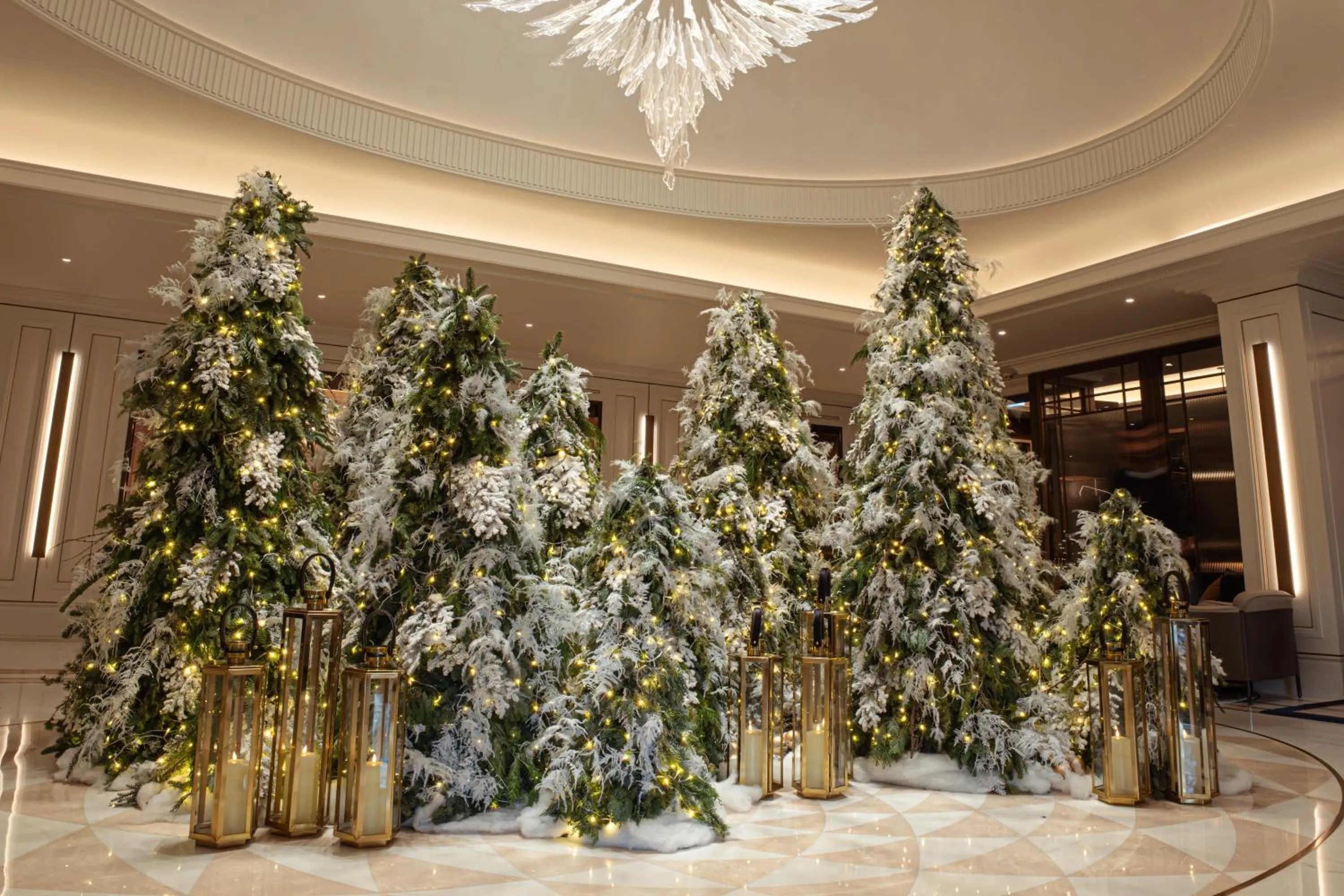 Winter in Jumeirah Carlton Tower London