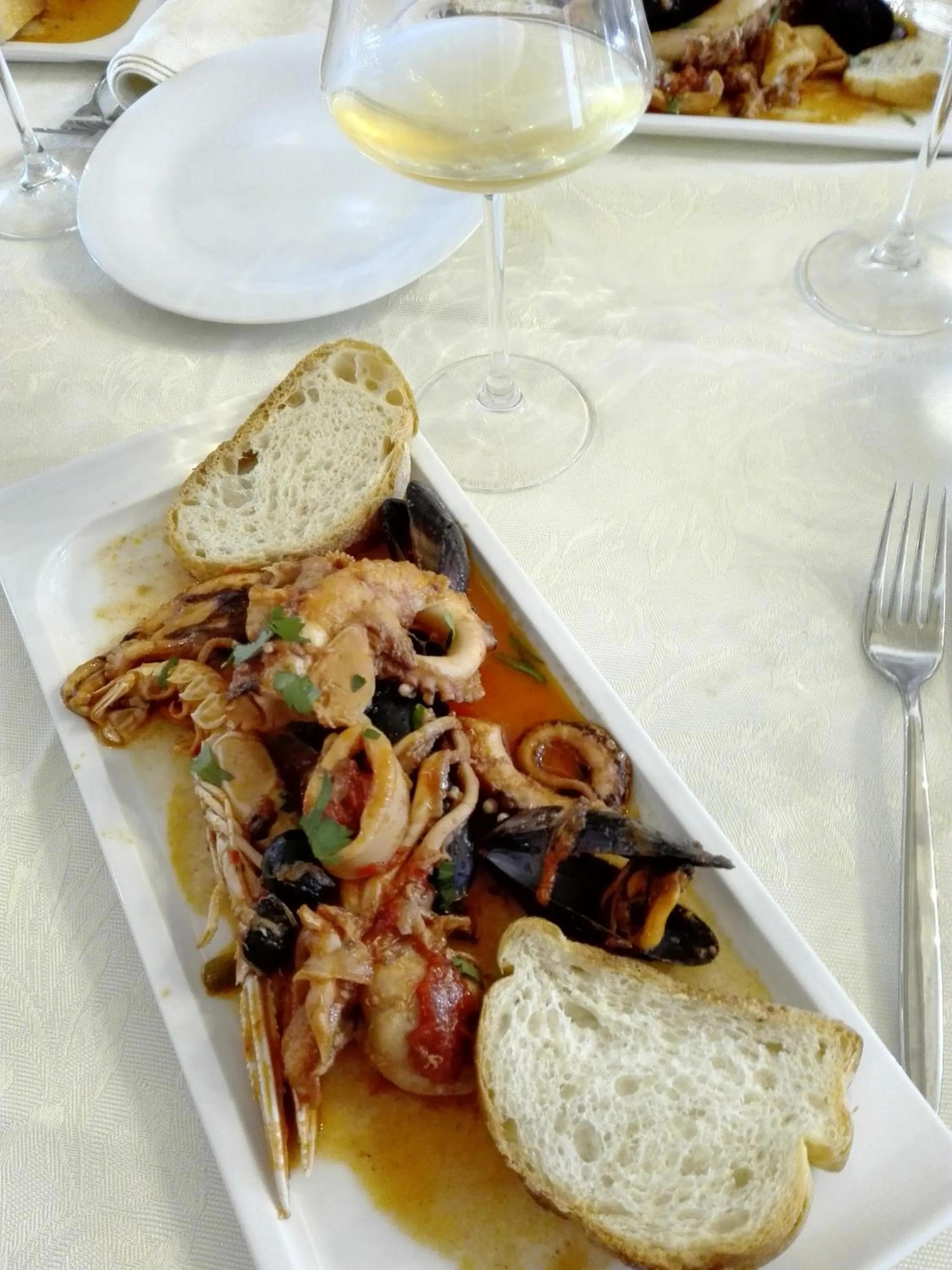 Food close-up in Locanda San Giorgio