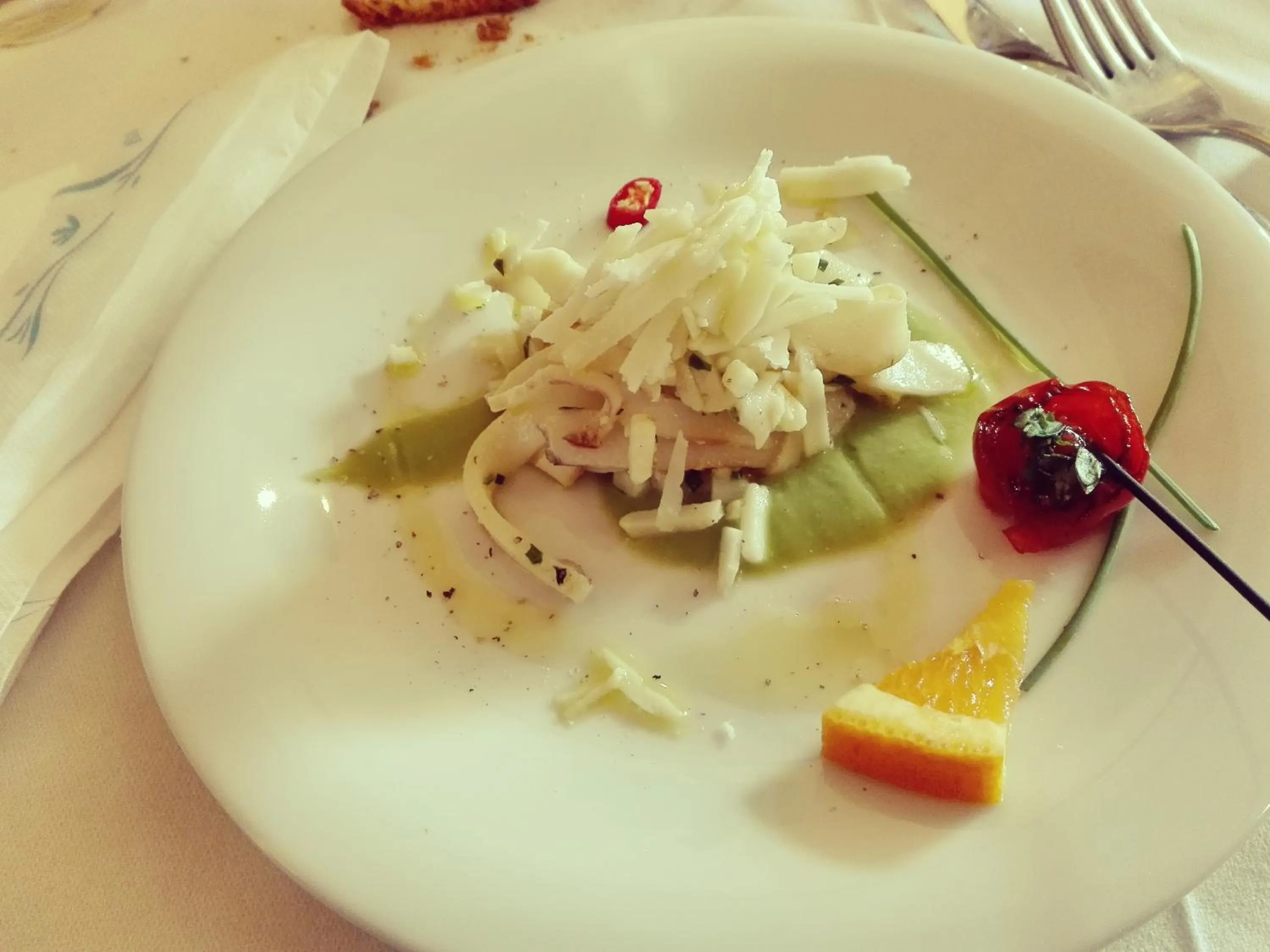 Food close-up in Locanda San Giorgio