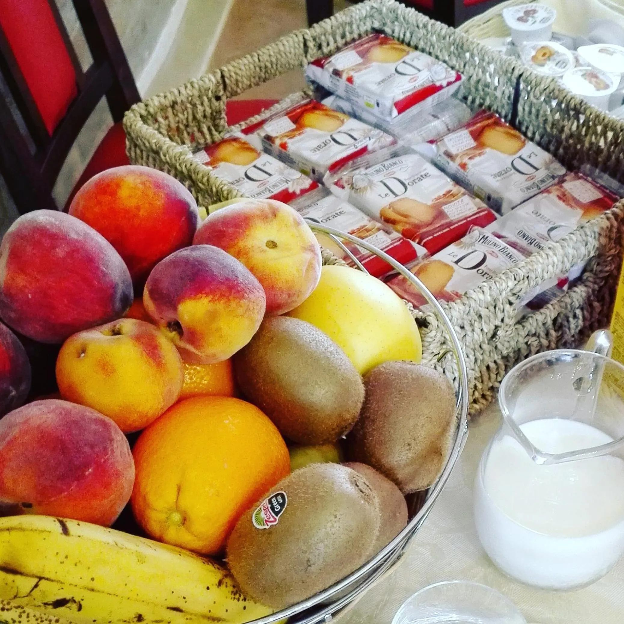 Continental breakfast in Locanda San Giorgio