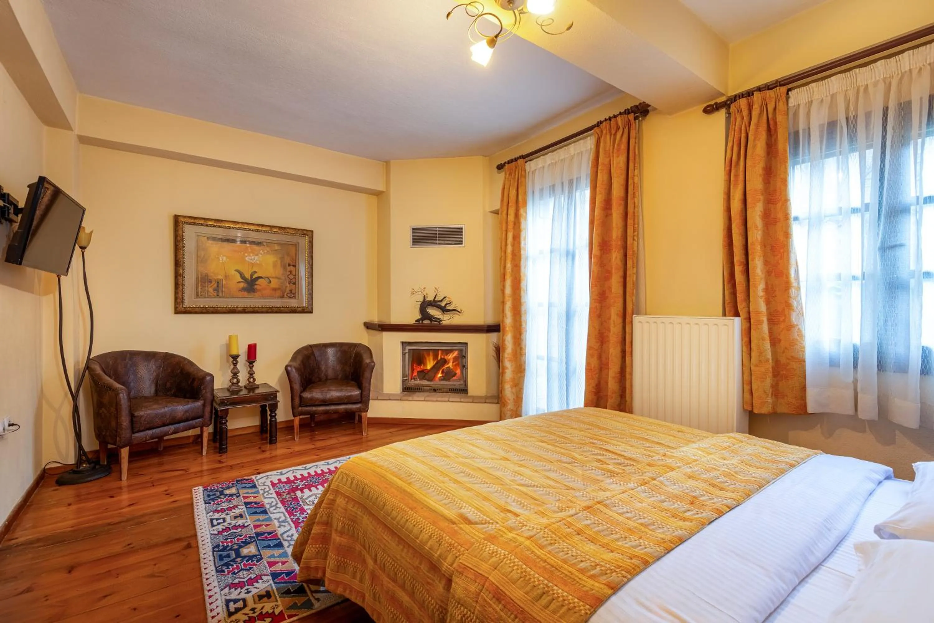 Bedroom, Bed in Mikri Arktos