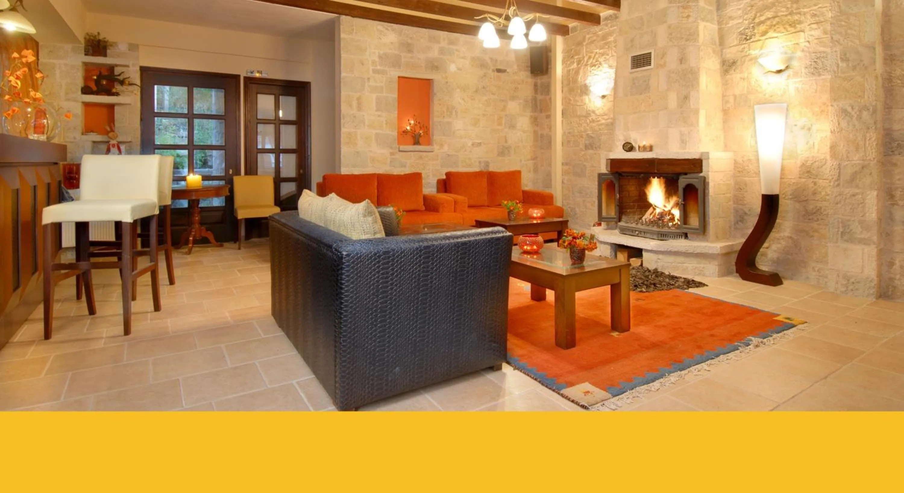 Lobby or reception in Mikri Arktos