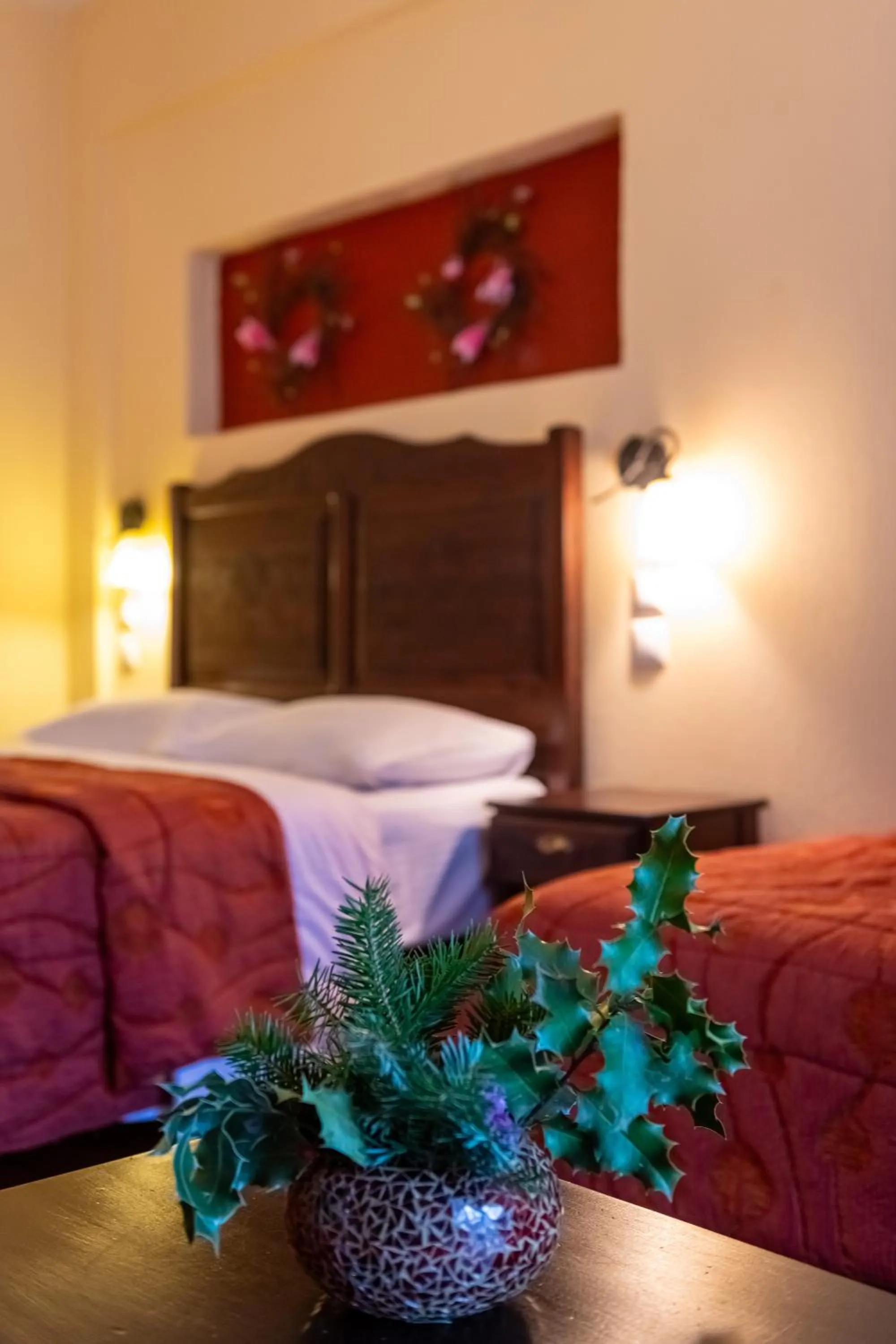 Decorative detail, Bed in Mikri Arktos