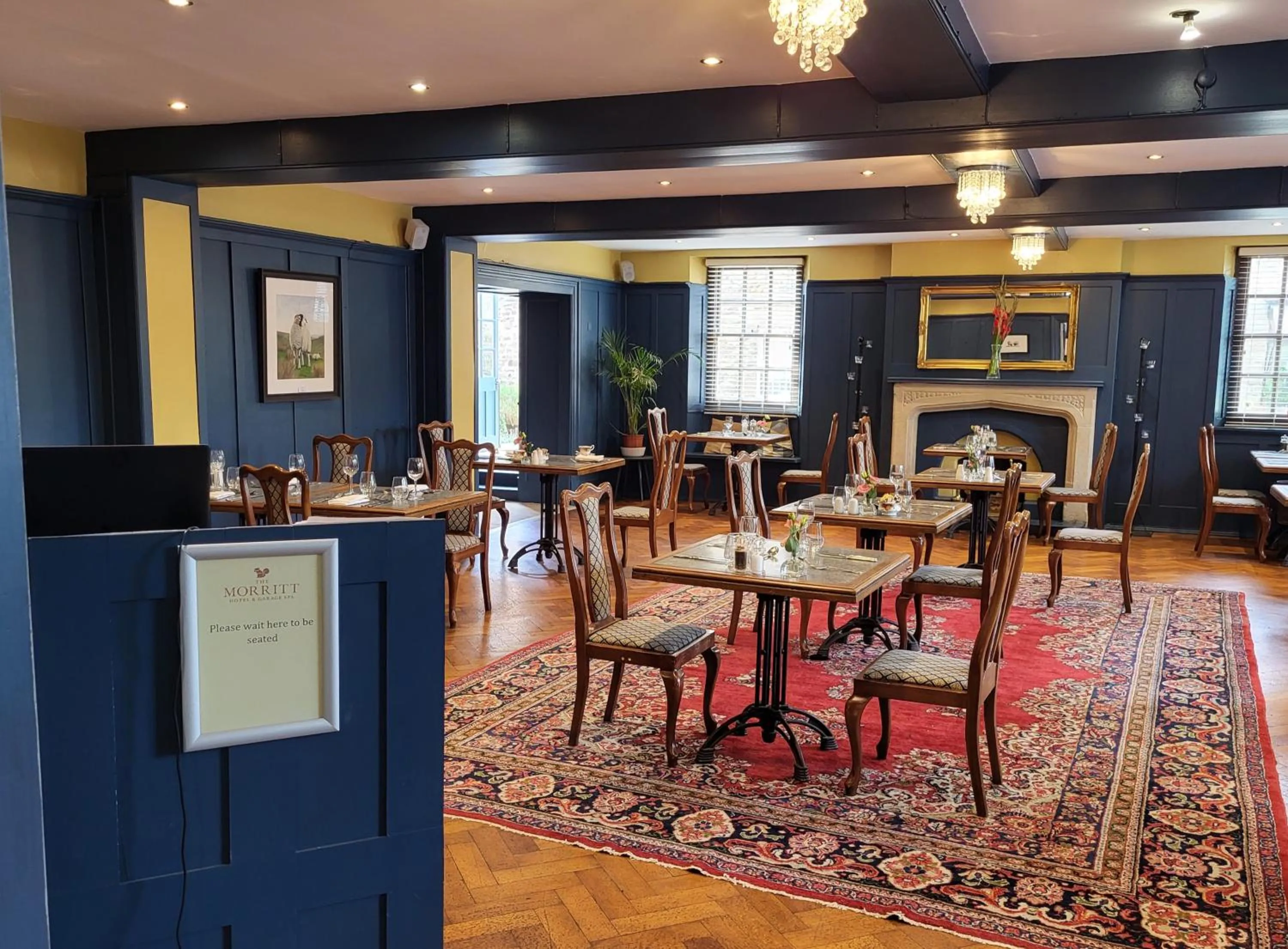 Restaurant/places to eat in The Morritt Hotel