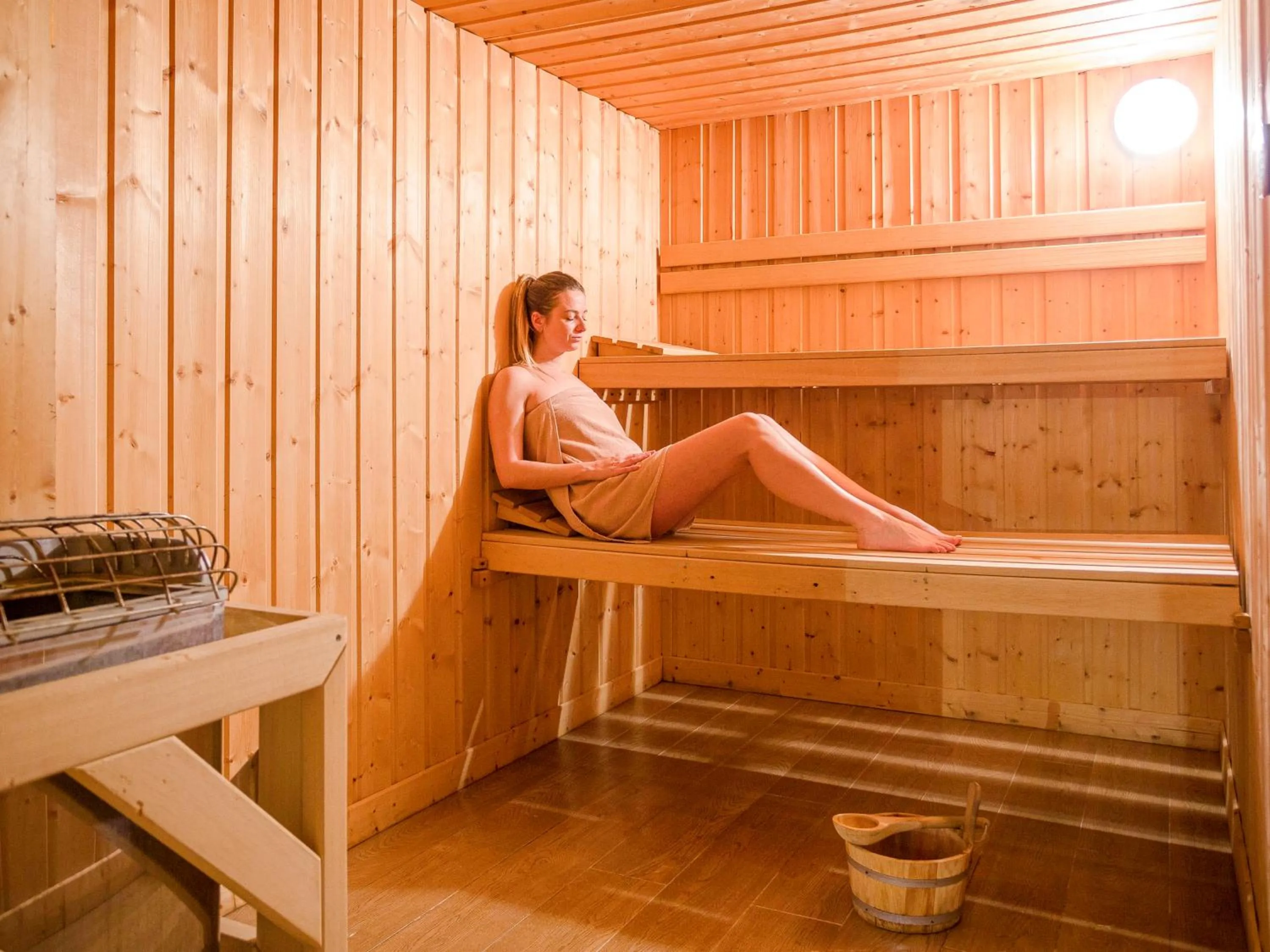 Sauna in Hôtel Club MMV Le Panorama
