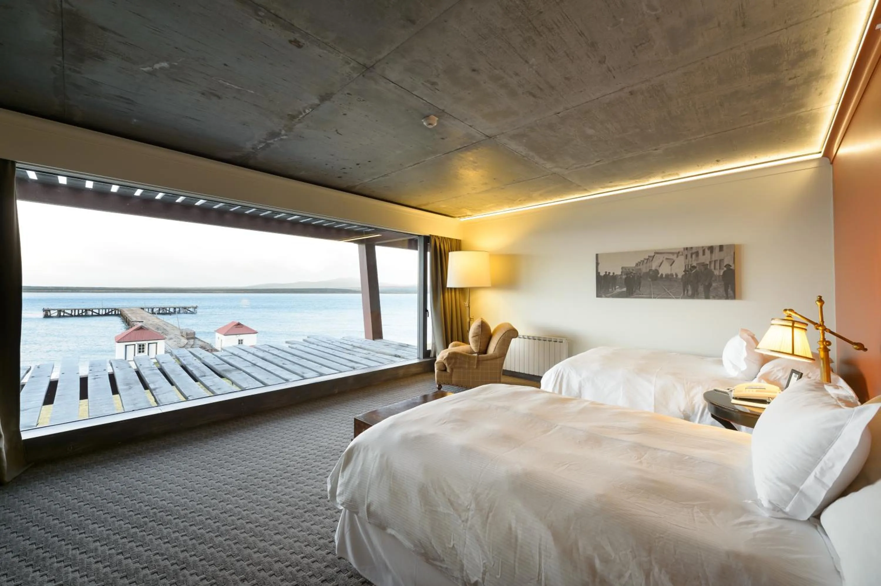 Photo of the whole room, Bed in The Singular Patagonia Hotel