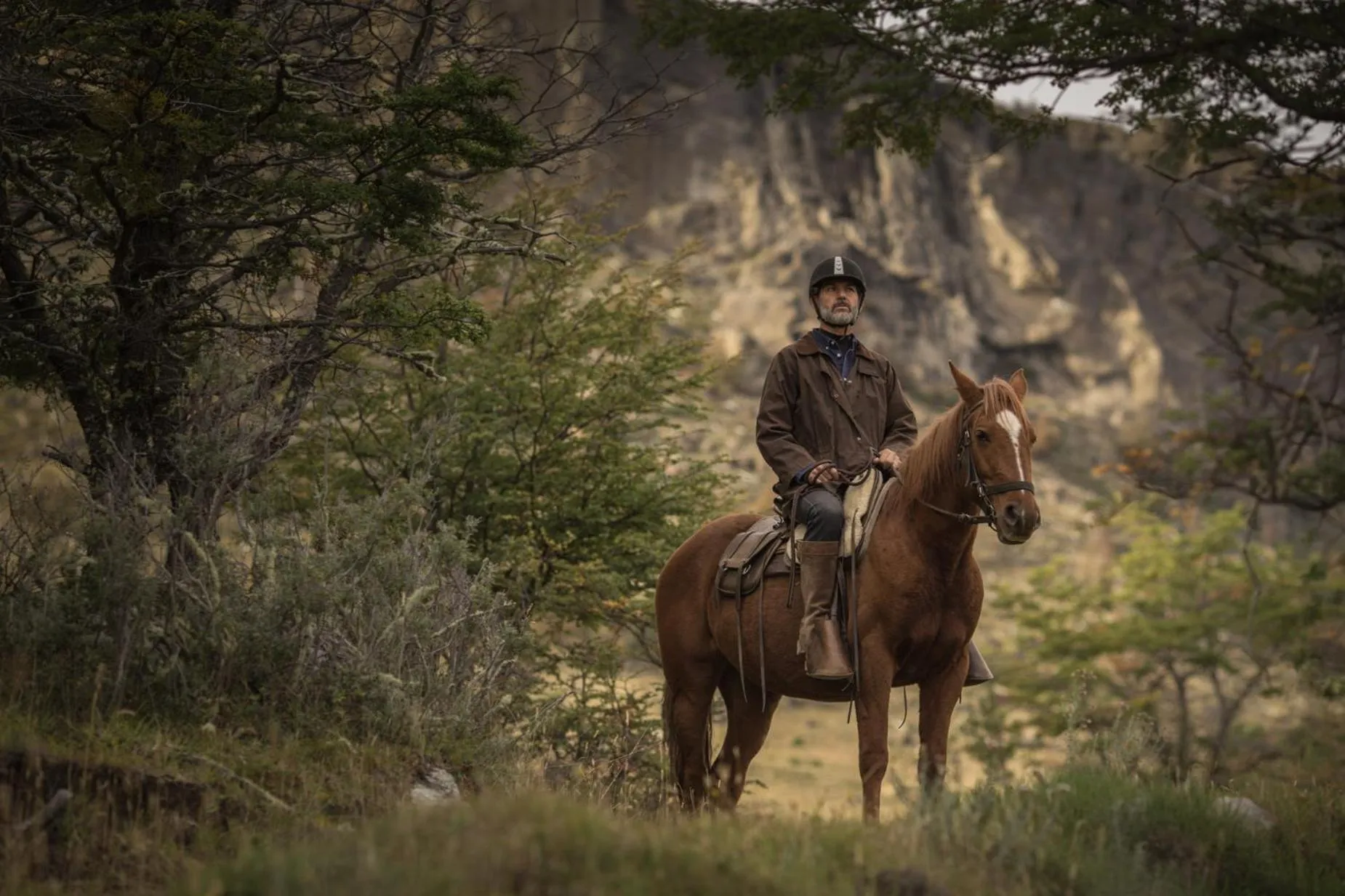 Horse-riding in The Singular Patagonia Hotel