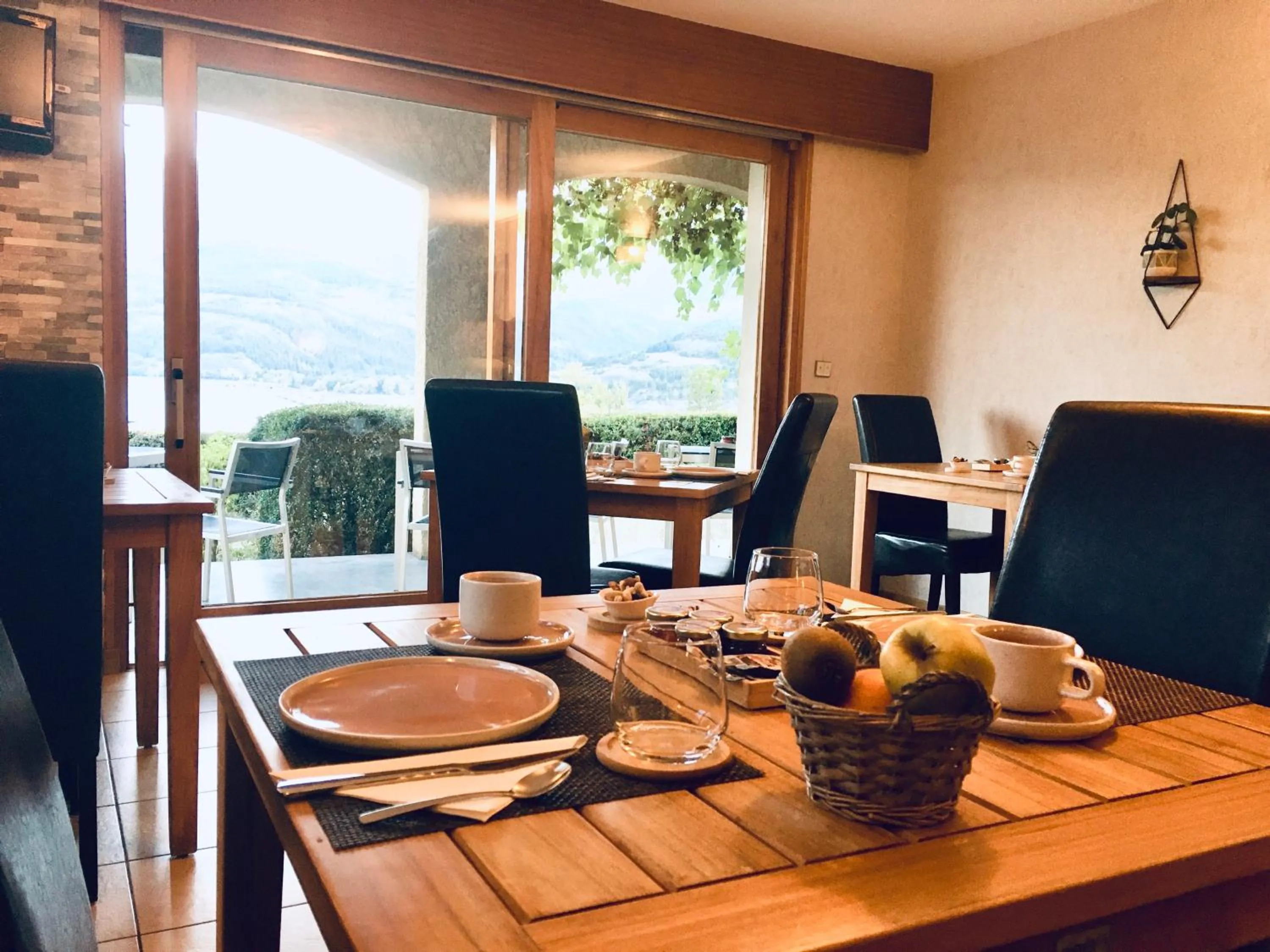 Breakfast in Hôtel les Chaumettes